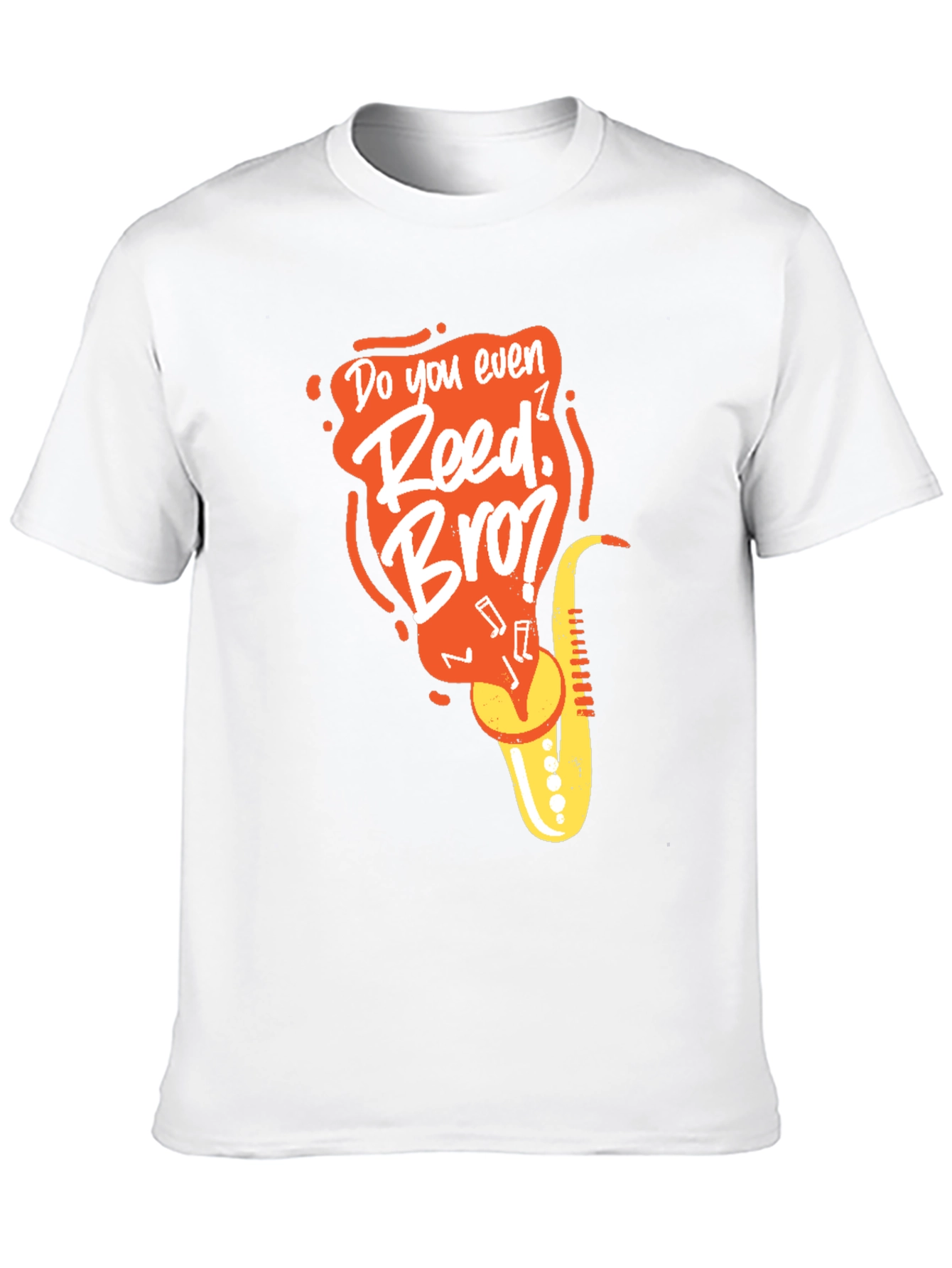 Black Do You Even Reed Bro? Graphic T-Shirt view 10