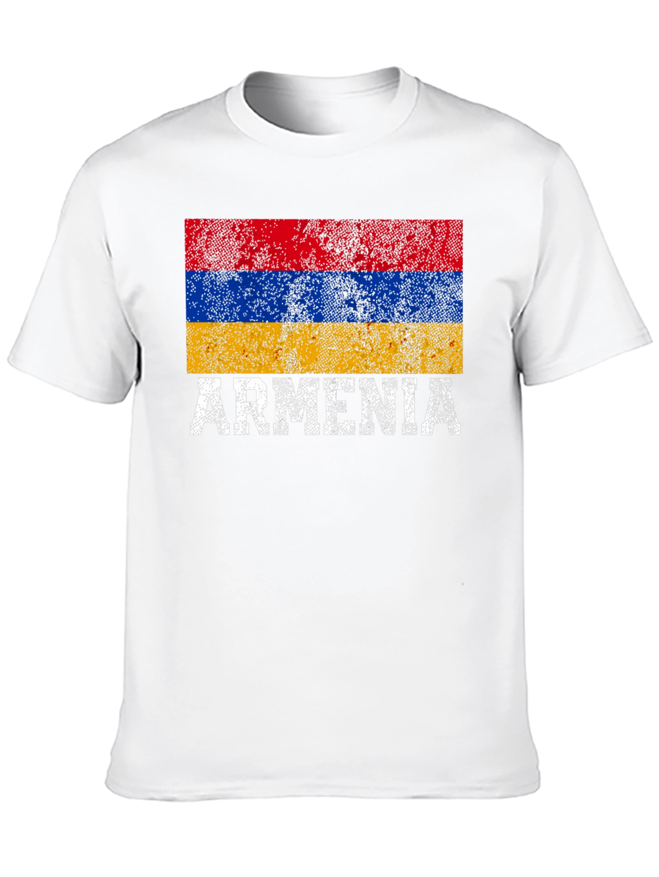 Black Armenia Flag T-Shirt - Distressed Pride Tee view 10