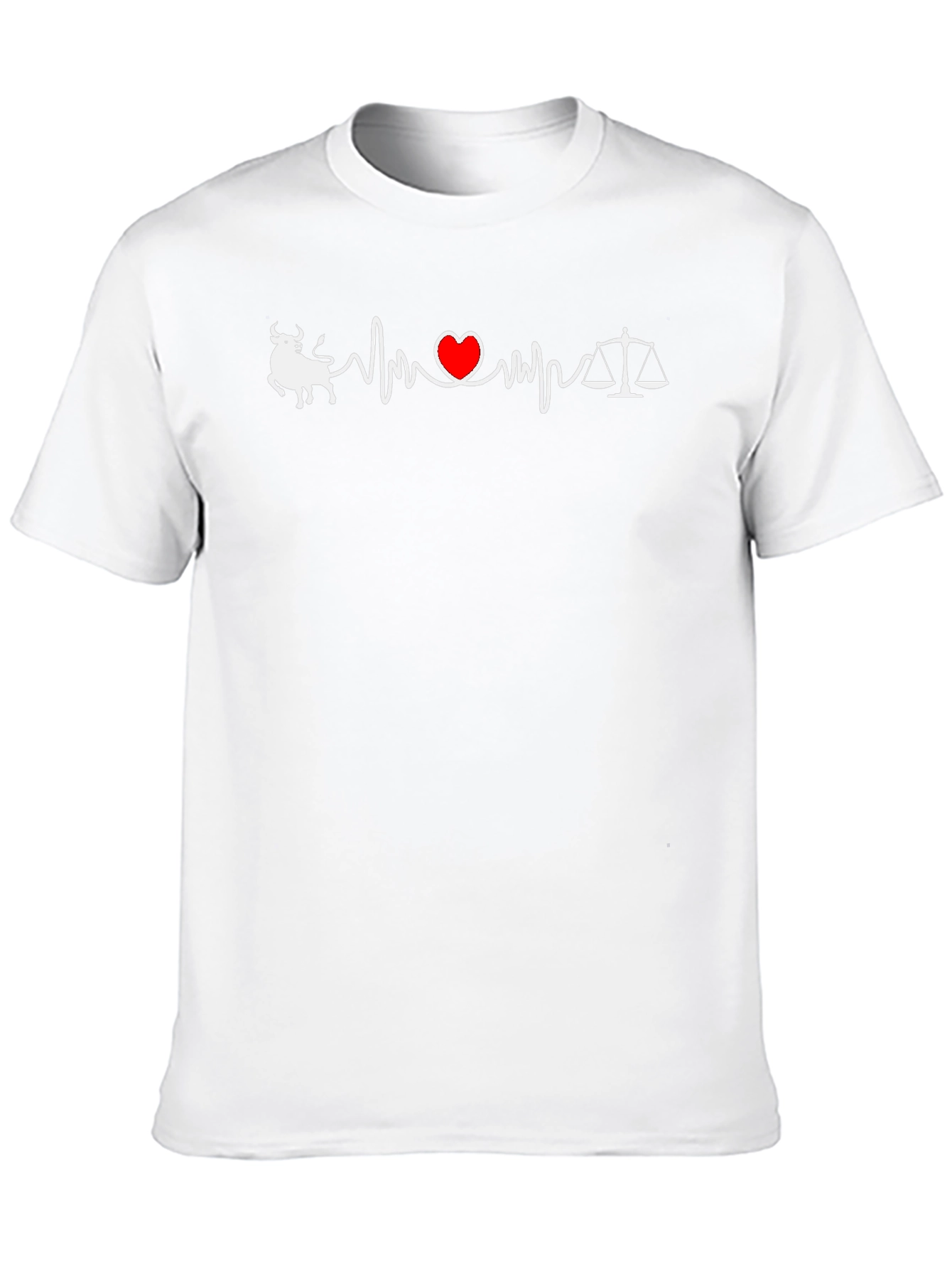 Black Bull, Heart, Scales Graphic Tee view 10