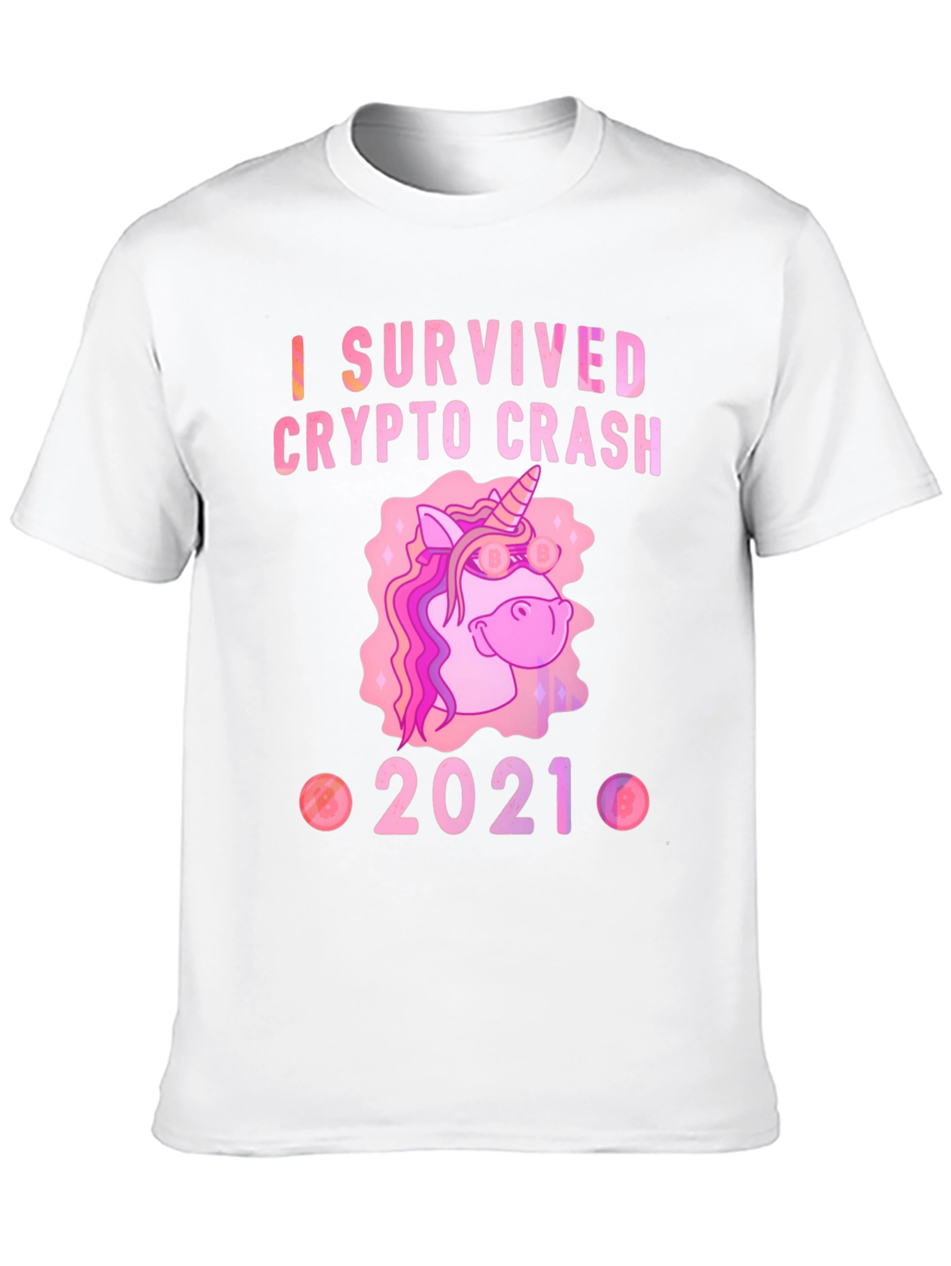 Black Crypto Crash Survivor 2021 Black T-Shirt view 10