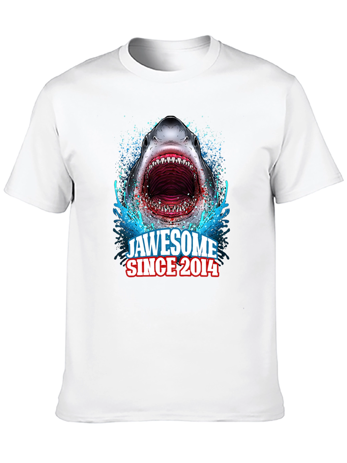 Black Jawsome Shark Graphic T-Shirt - Since 2014 view 10