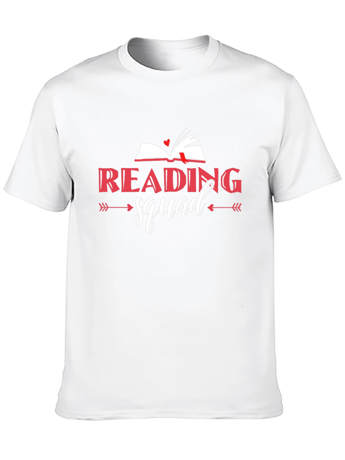 Black Reading Squad T-Shirt - Book Lover Tee view 10