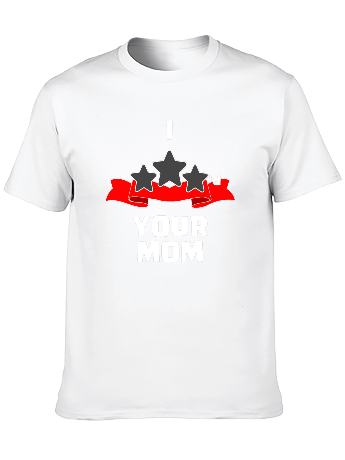 Black I 3 Star'd Your Mom Graphic T-Shirt view 10