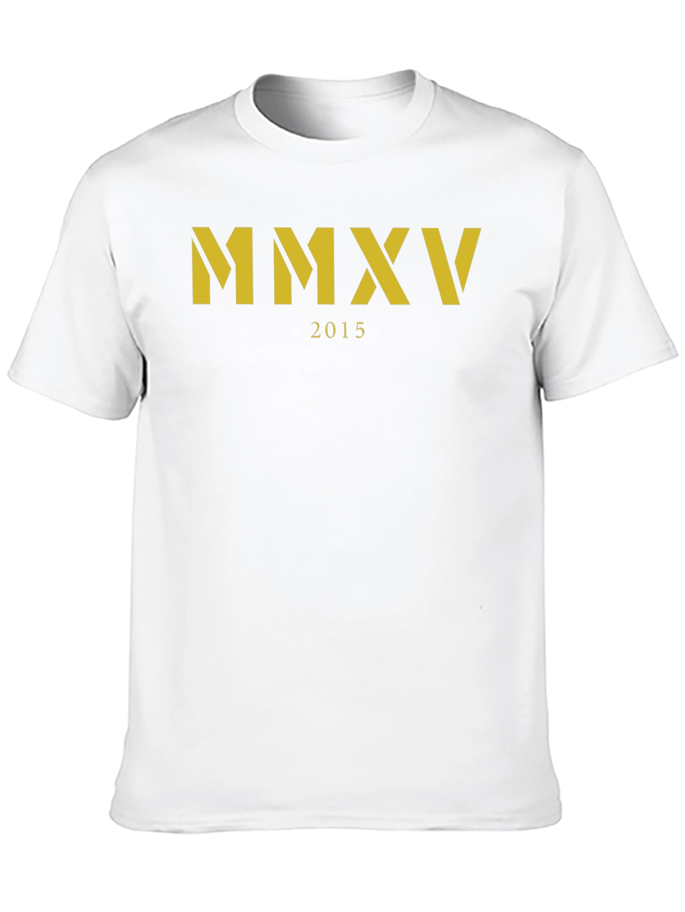 Black MMXV 2015 Graphic Tee - Classic Style view 10