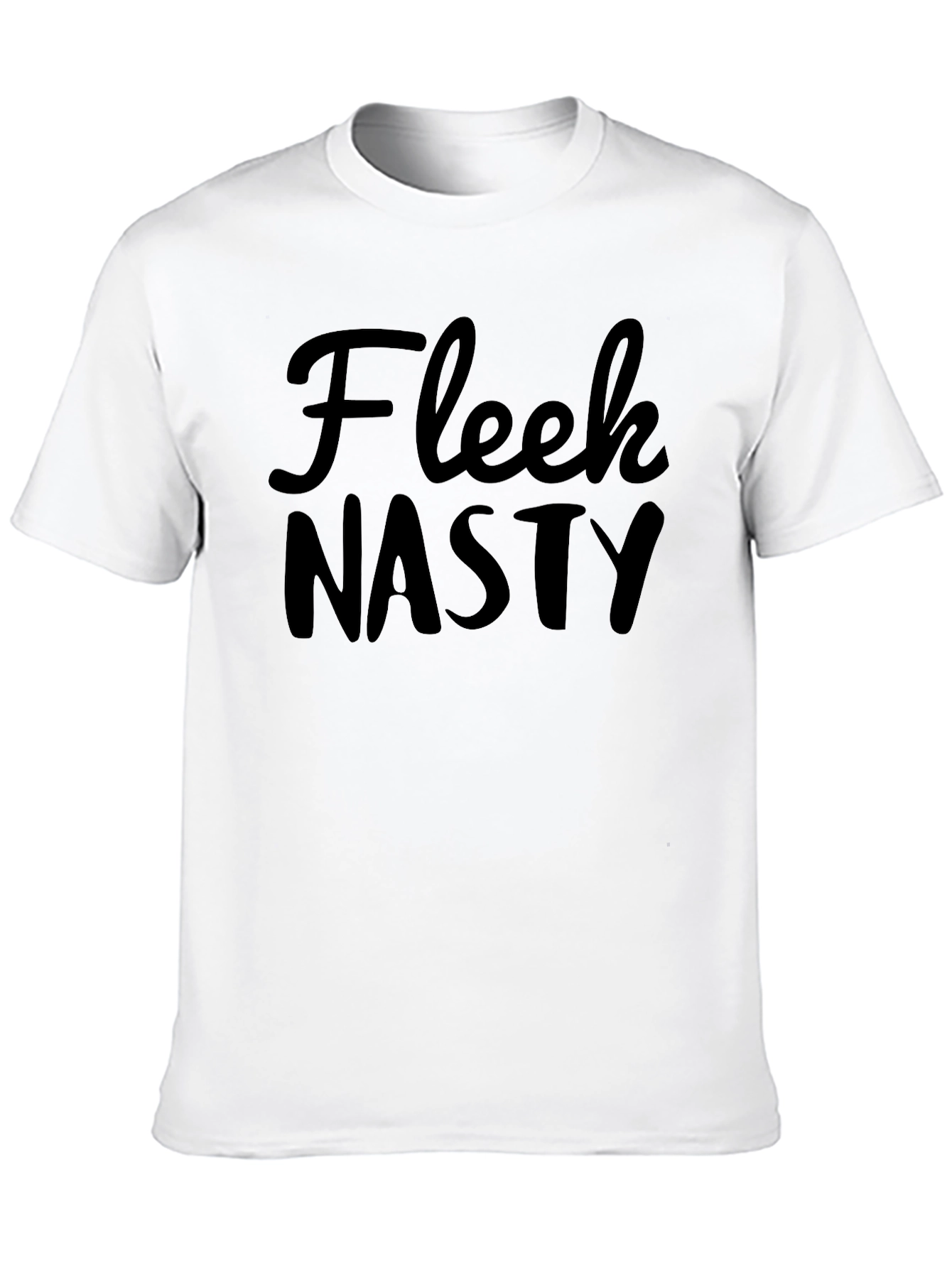 Black Fleek Nasty Black Graphic Tee - Stylish Men's Casual Shirt view 10