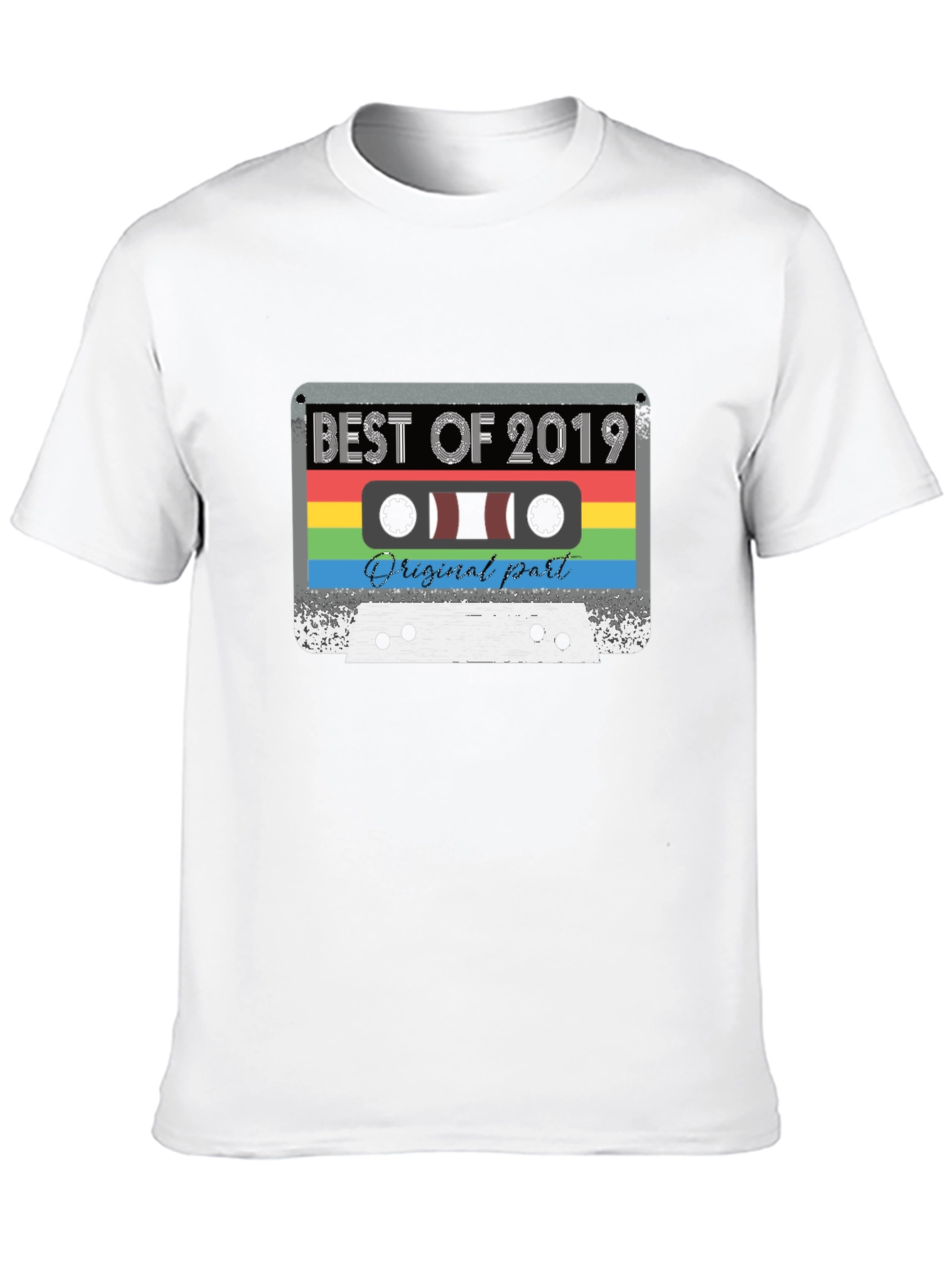 Black Best of 2019 Cassette Tape Graphic T-Shirt view 10