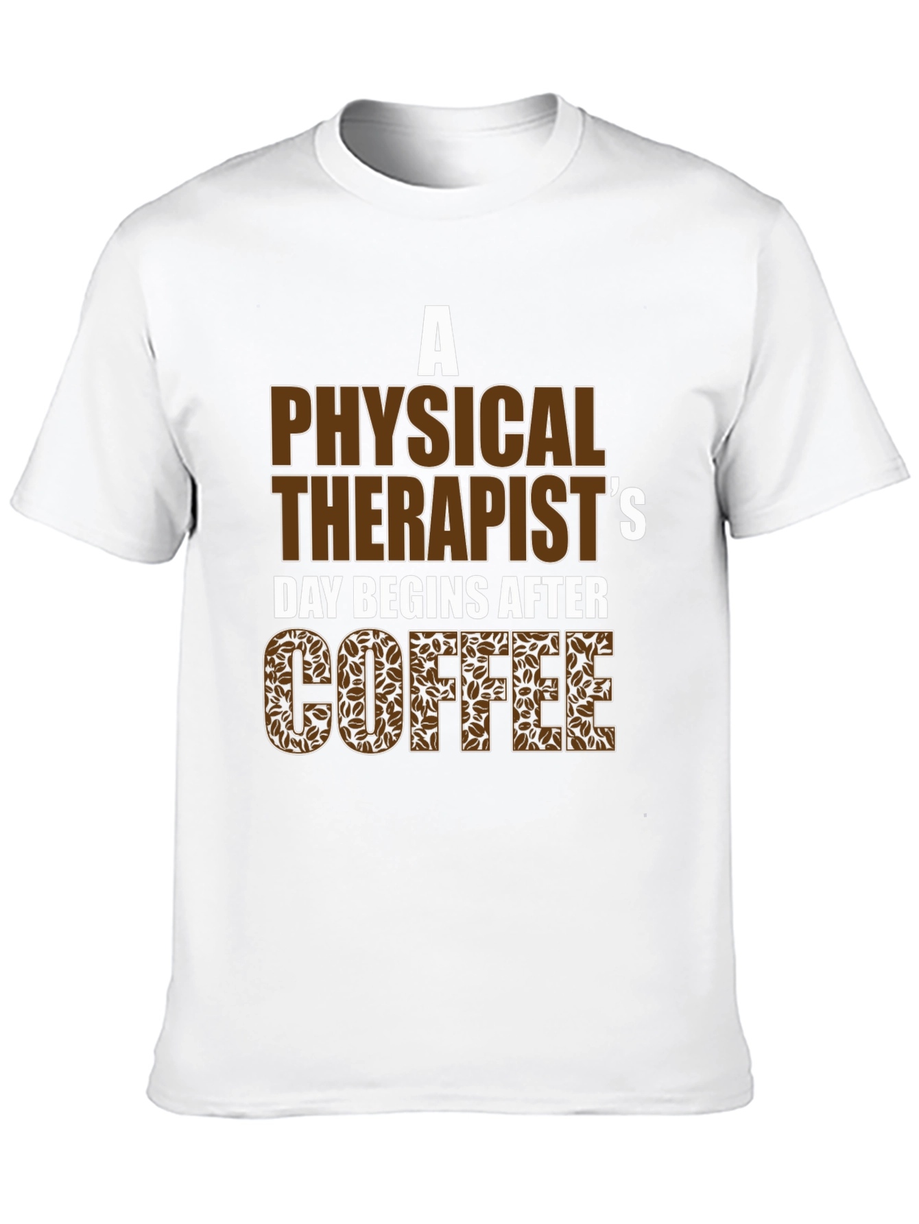 Black Physical Therapist Coffee T-Shirt view 10