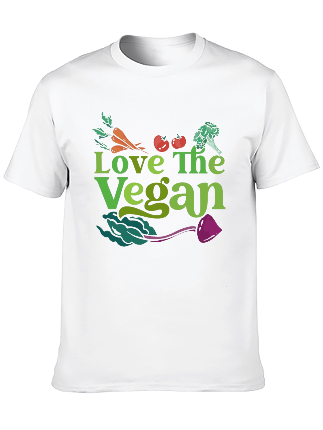 Love The Vegan Graphic T-Shirt - 10