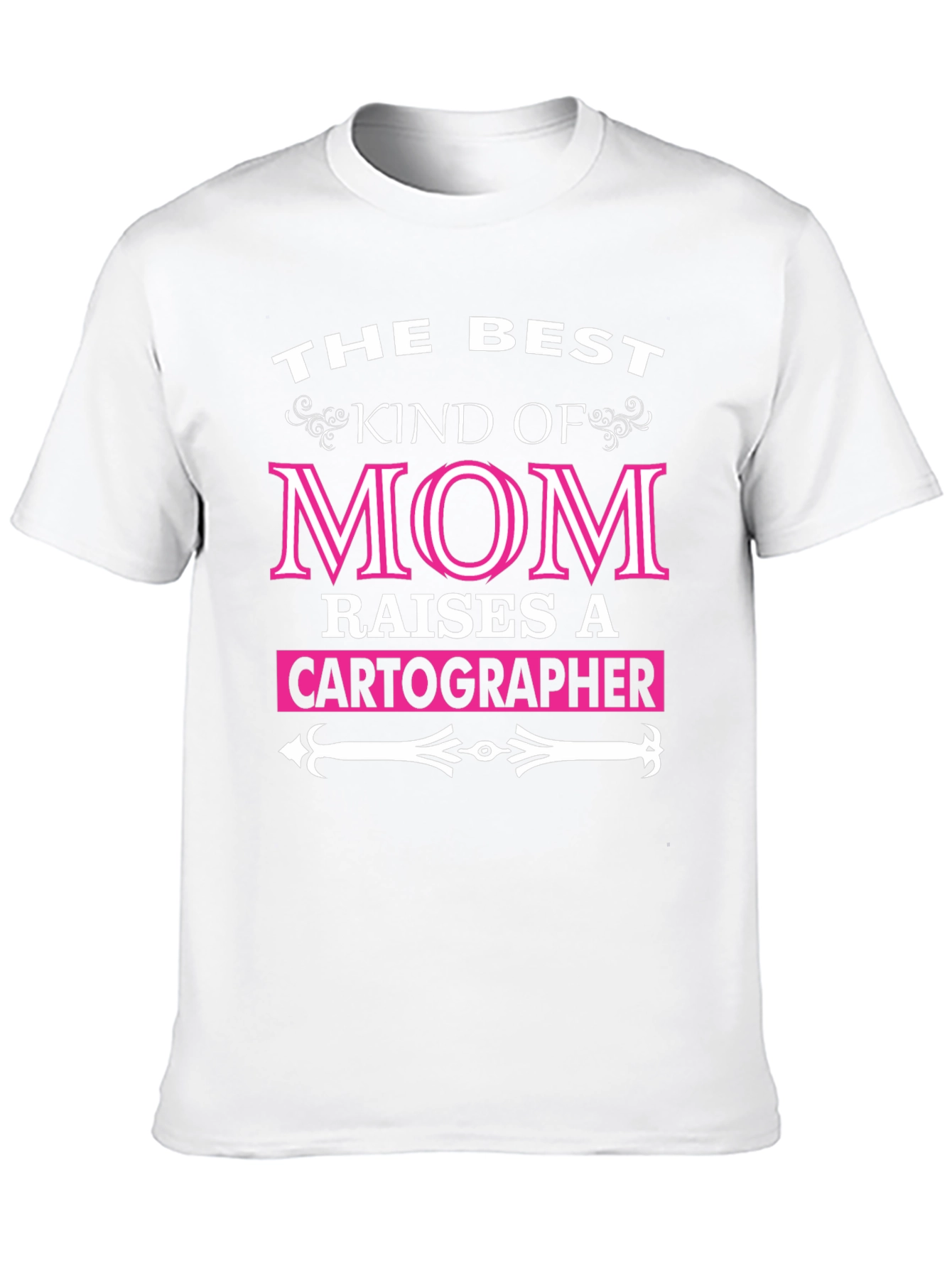 Black The Best Kind of Mom Raises A Cartographer T-Shirt view 10