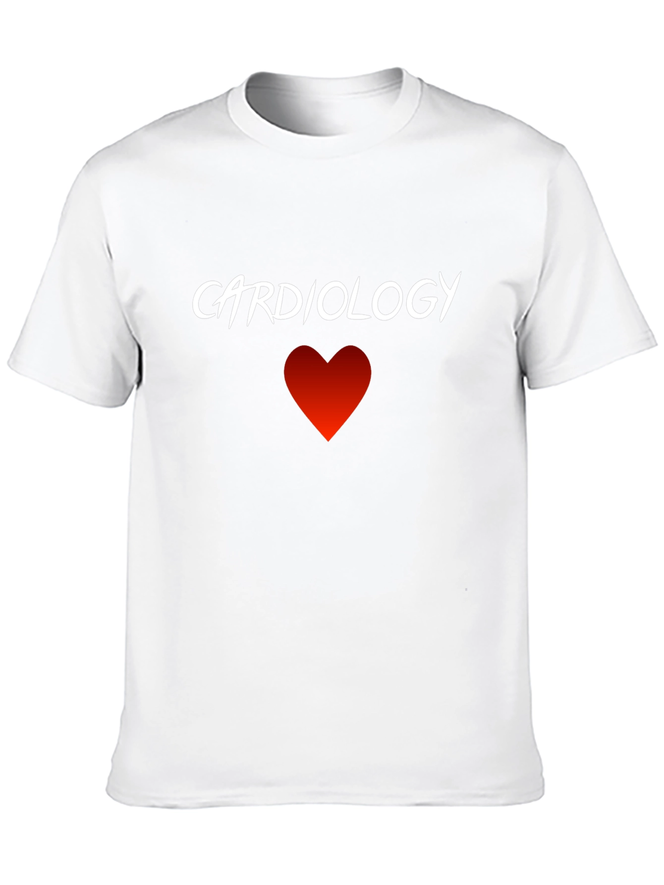 Black Cardiology Heart T-Shirt - Love Your Heart view 10