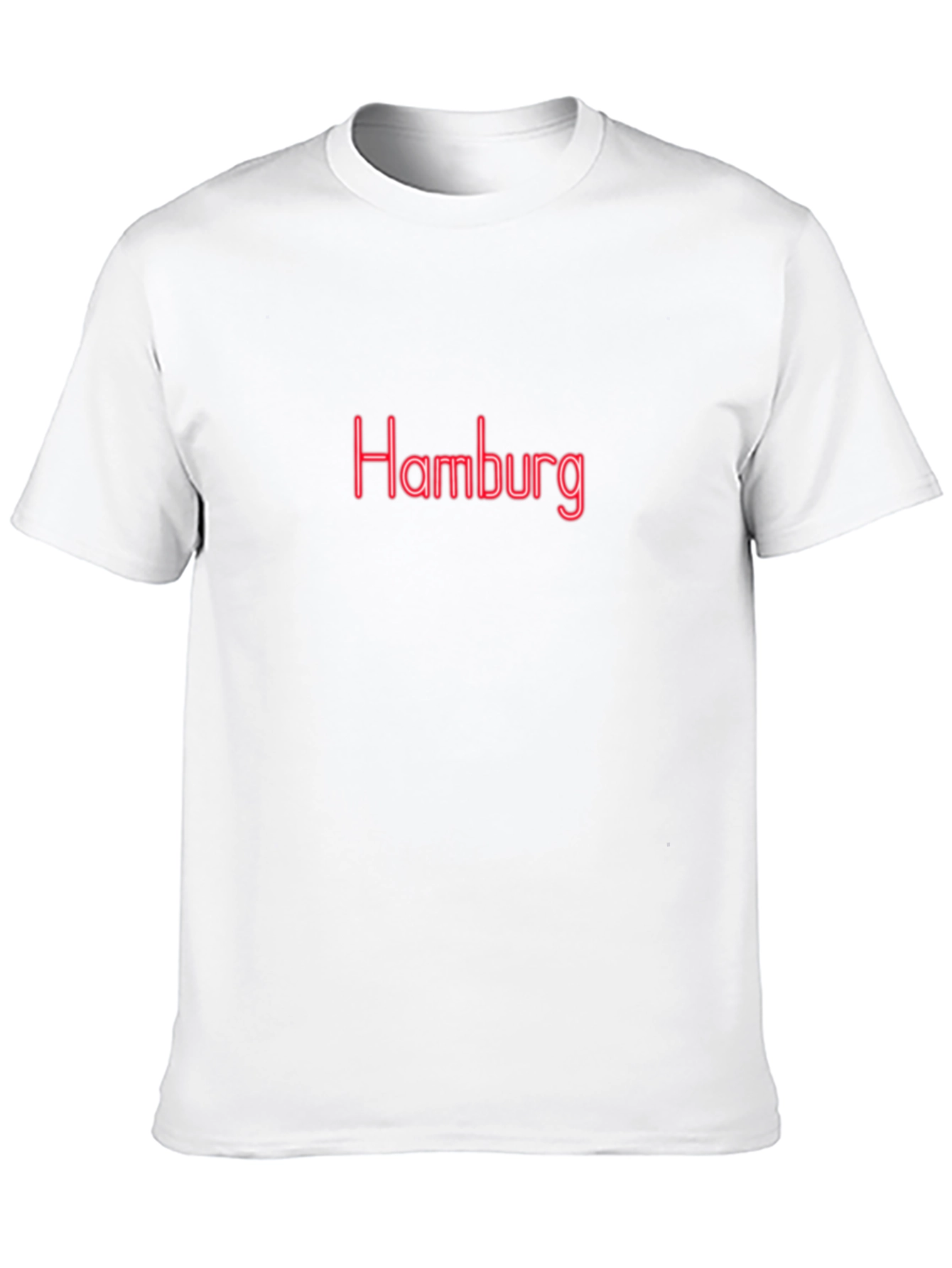 Black Hamburg Neon T-Shirt - Black view 10