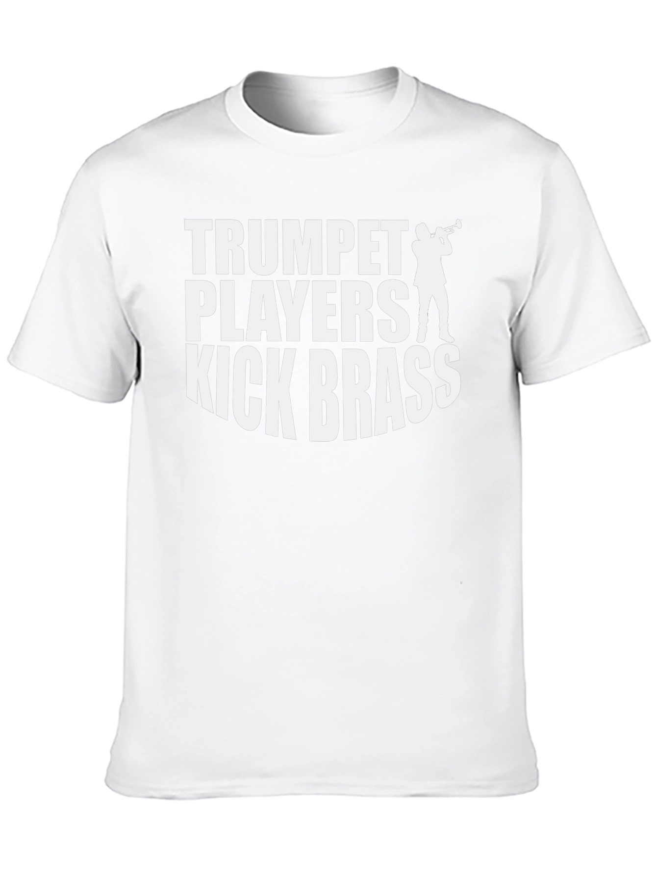Black Trumpet Players Kick Brass Graphic T-Shirt view 10
