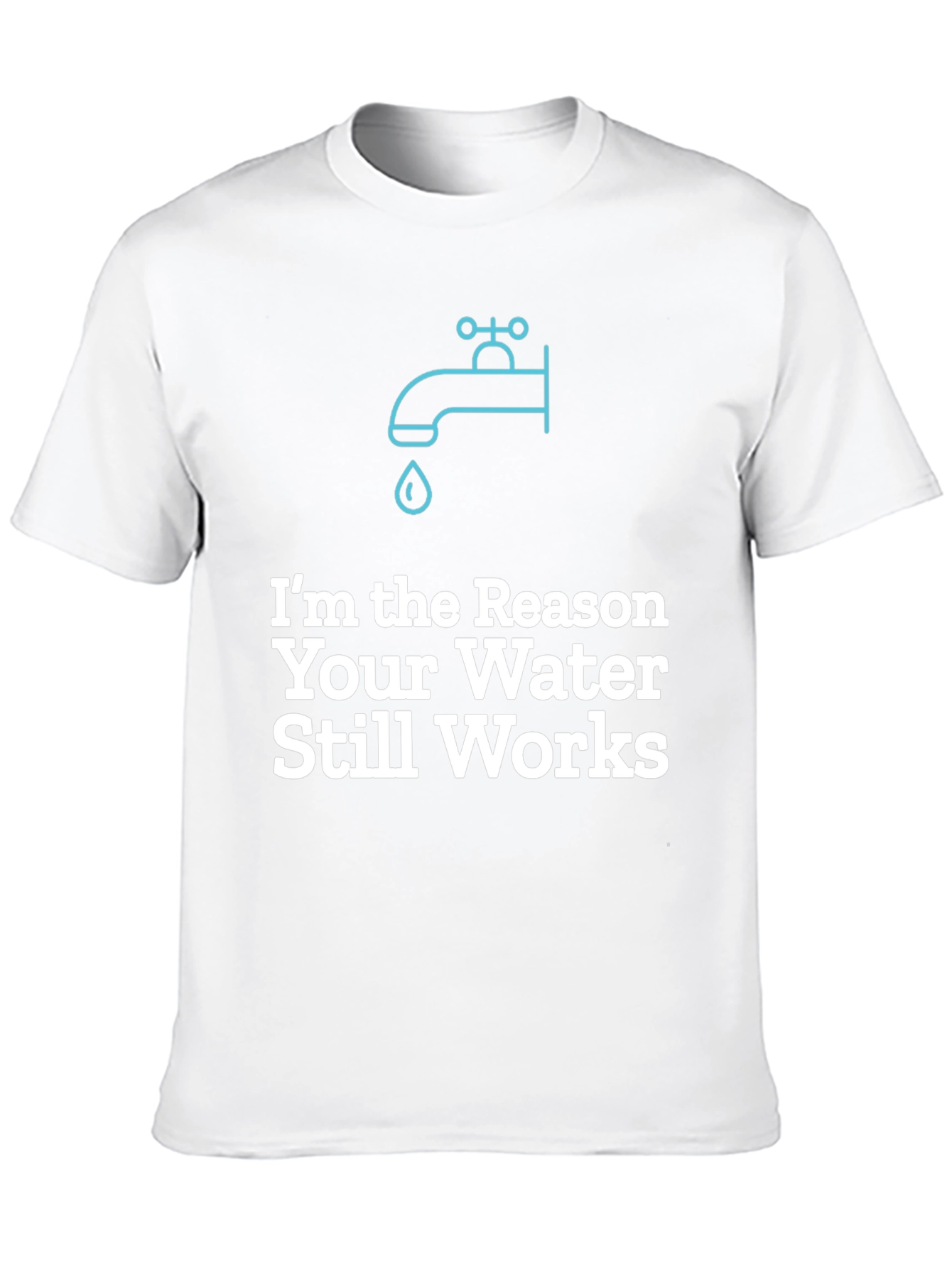 Black Reason Your Water Still Works Graphic Tee - Black view 10