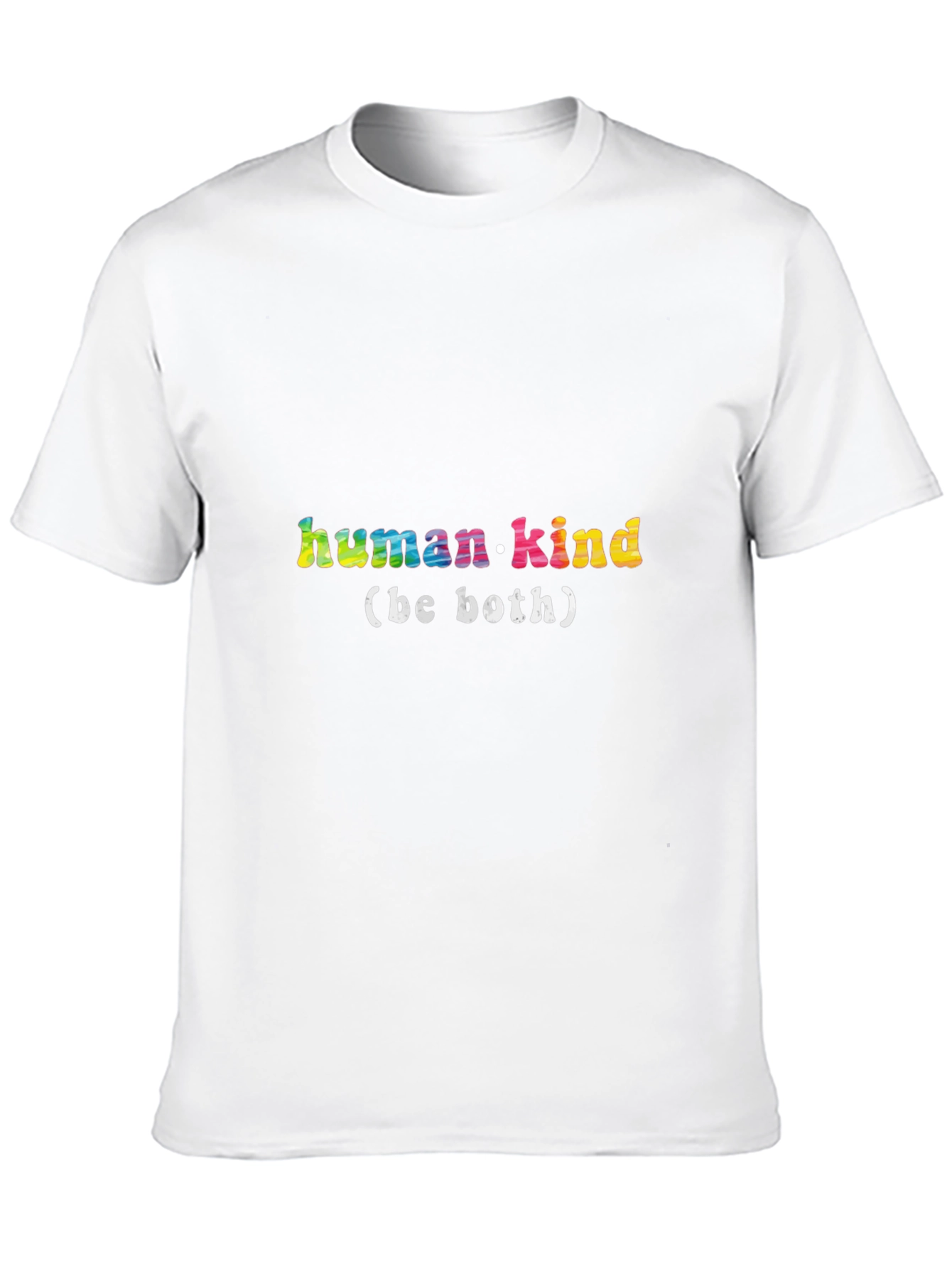 Black Humankind Be Both Graphic Tee - Black view 10