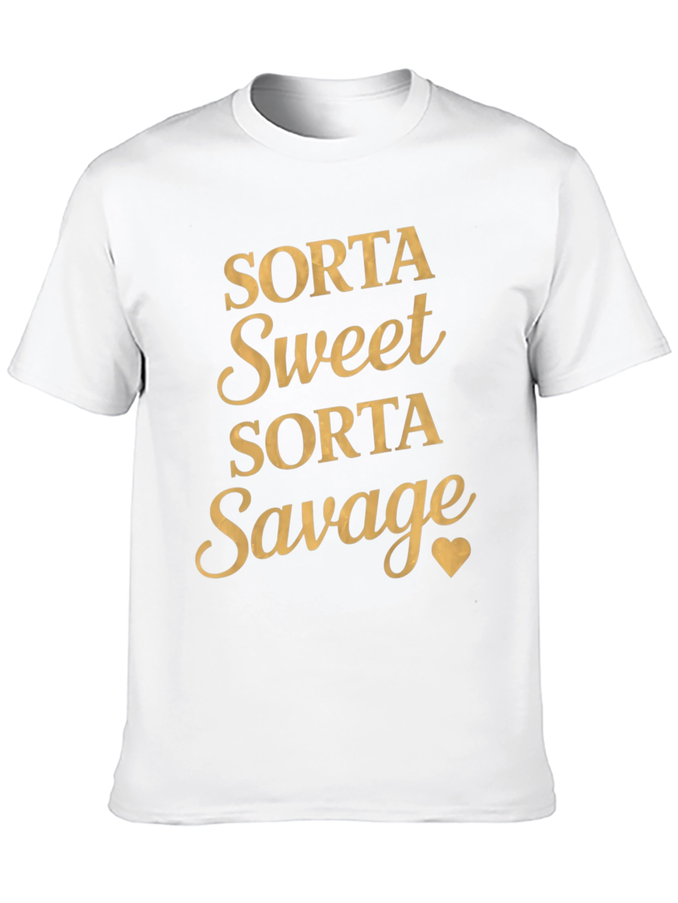 Black Sorta Sweet Sorta Savage Graphic Tee view 10