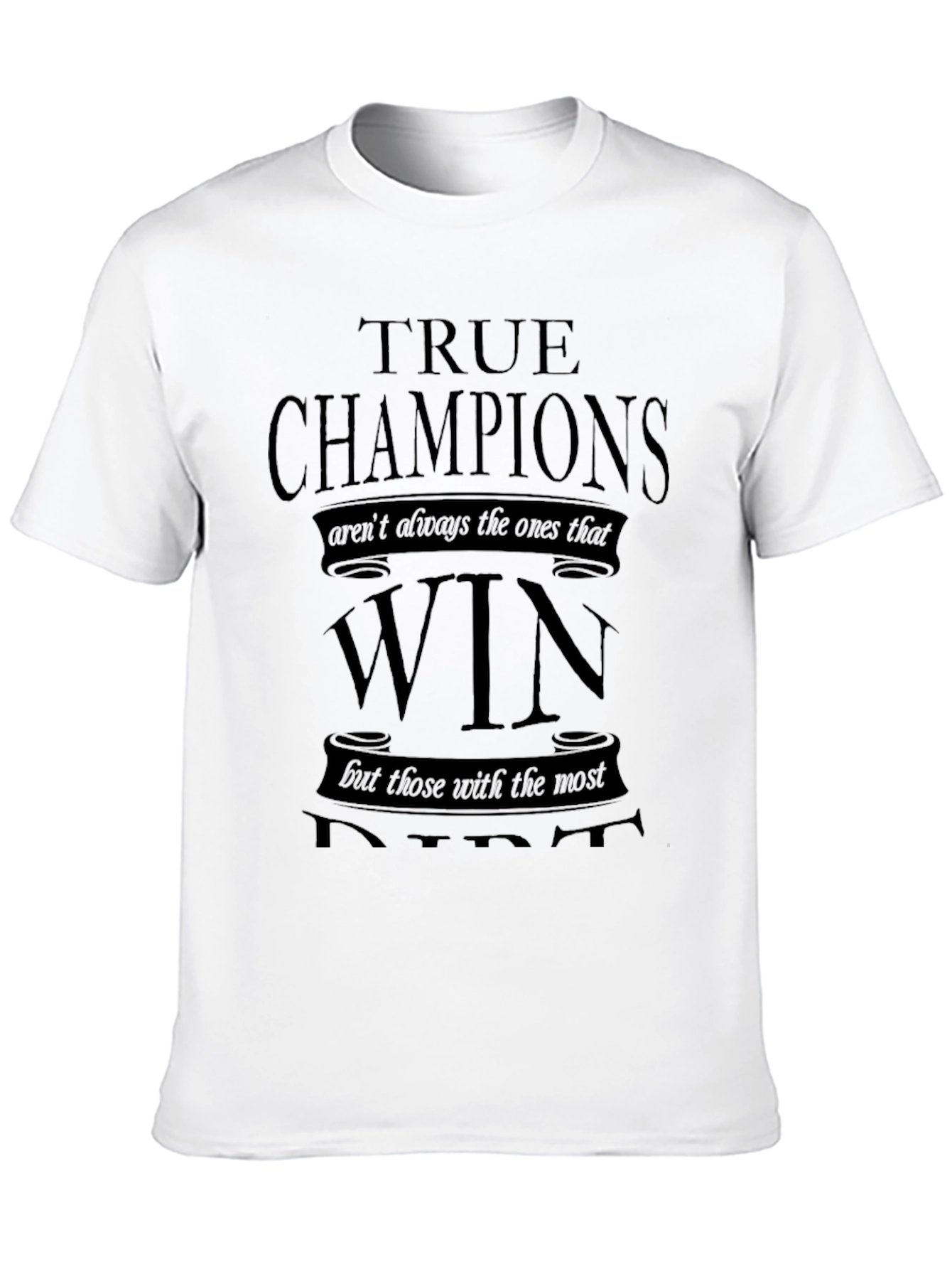 Black True Champions Black Graphic T-Shirt view 10