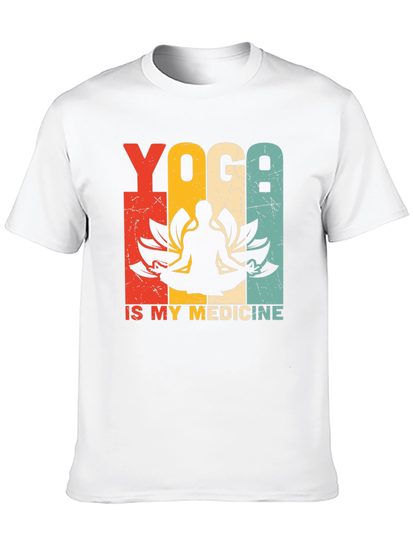 Black Yoga is My Medicine Graphic Tee view 10