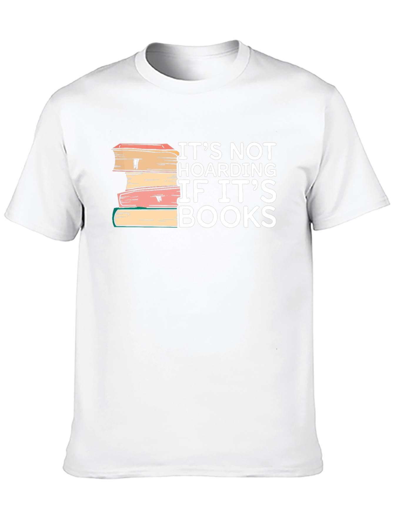 Black Book Lover T-Shirt - It's Not Hoarding Funny Tee view 10