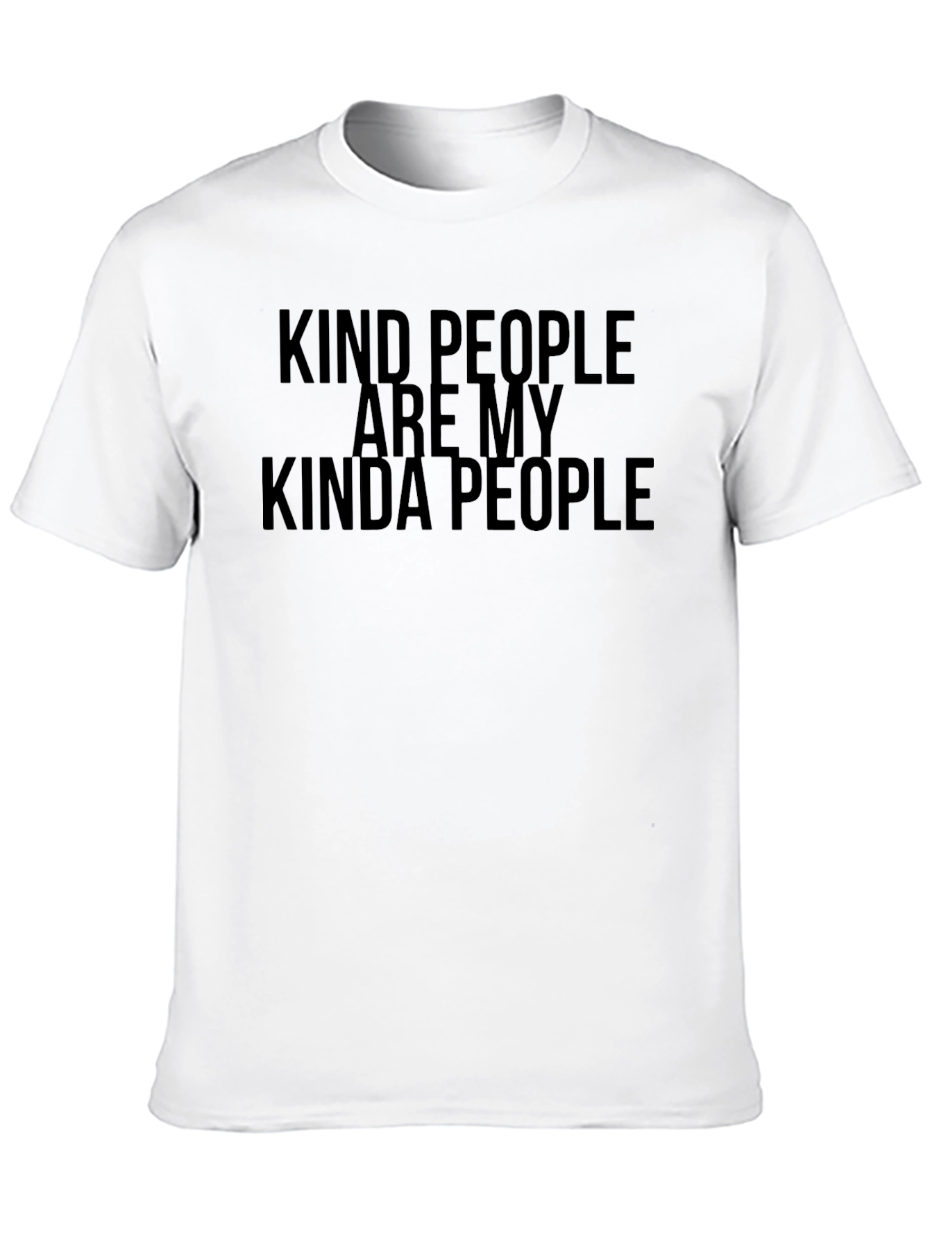 Black Kind People Graphic Tee view 10