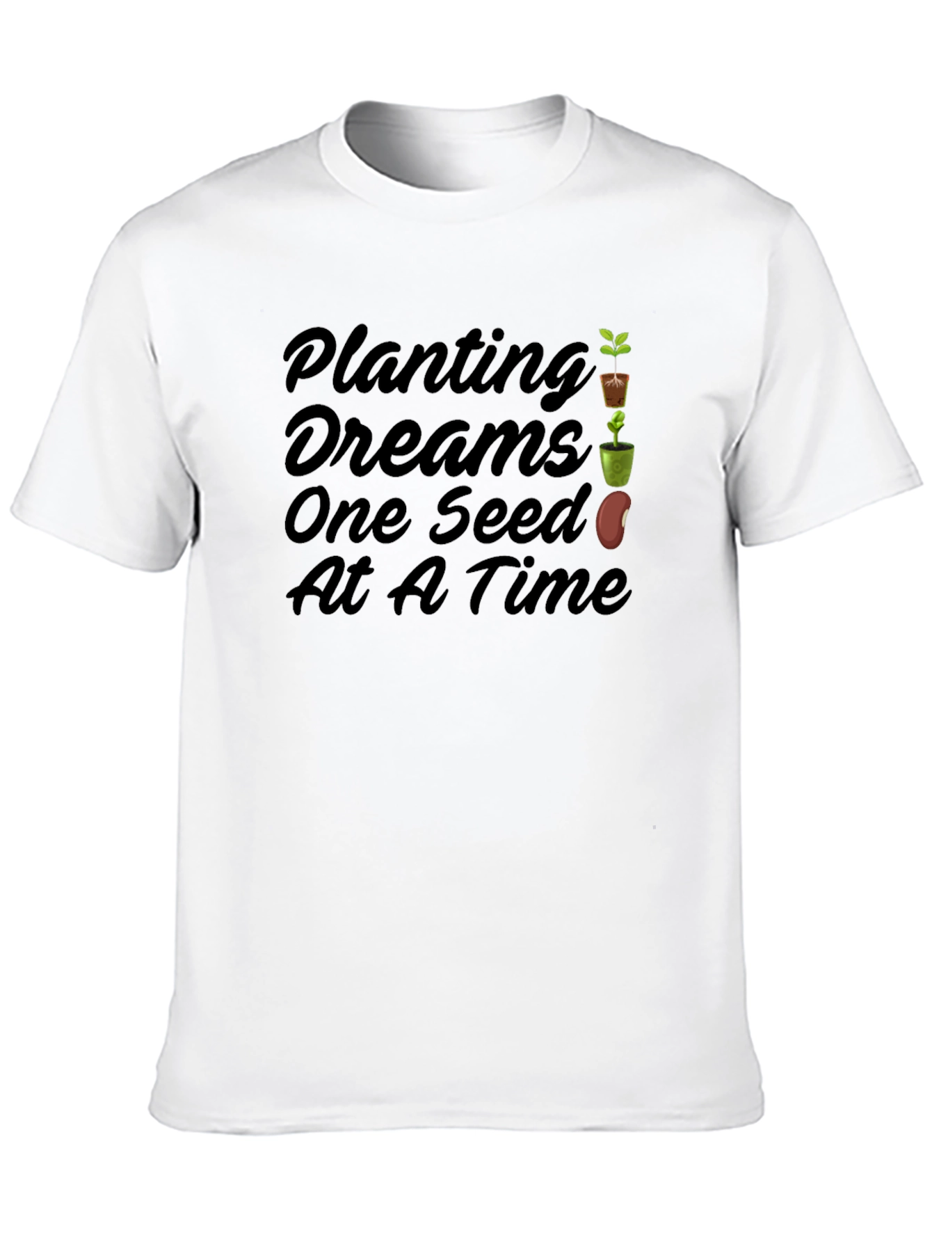 Black Planting Dreams Tee - One Seed At A Time view 10