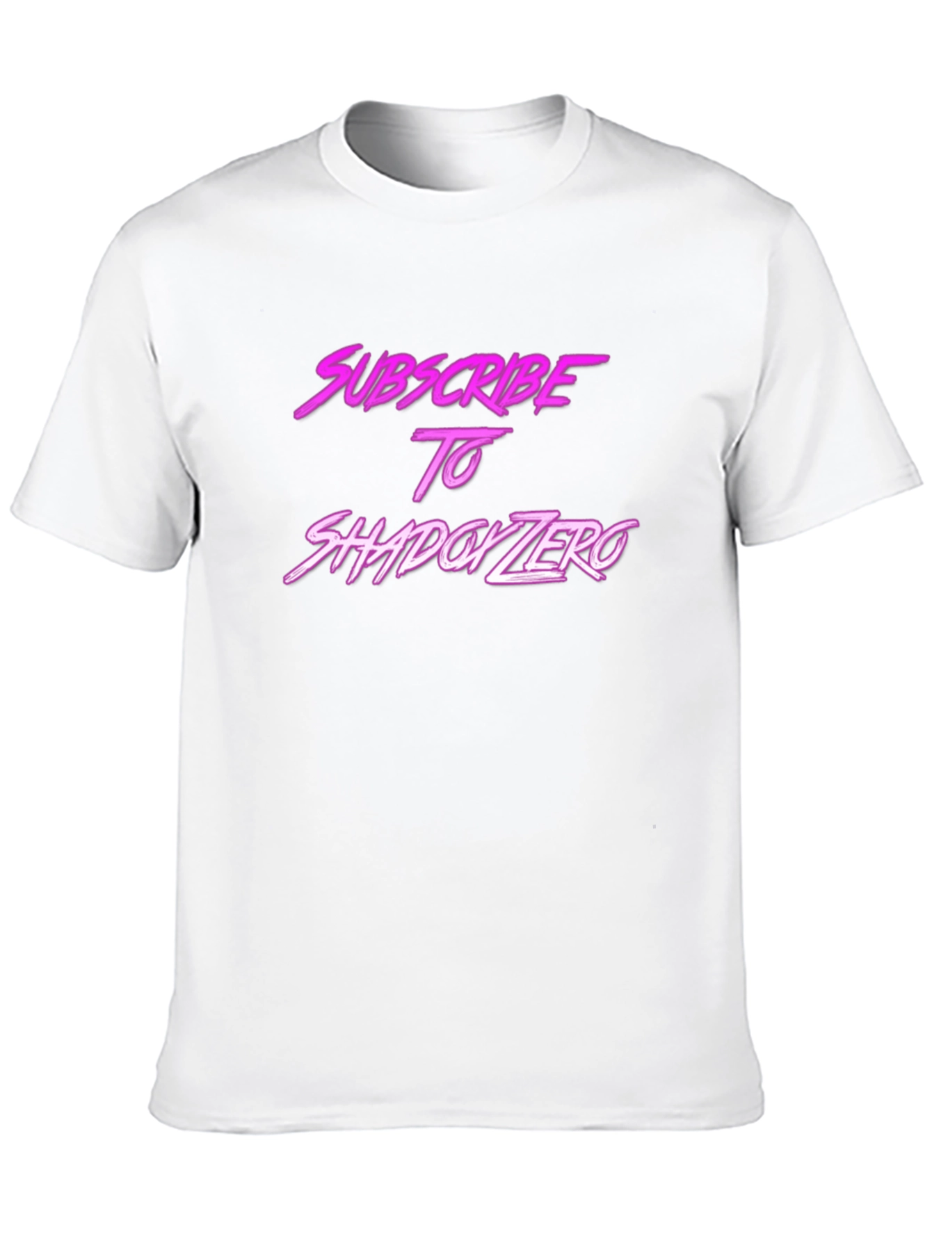 Black Subscribe to ShadyZero Black T-Shirt view 10
