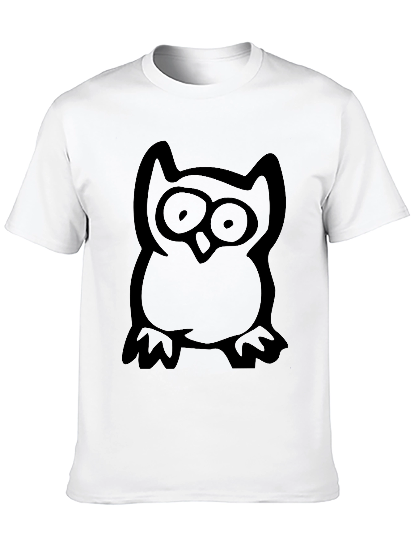 Black Black Owl Graphic Tee - Men's view 10