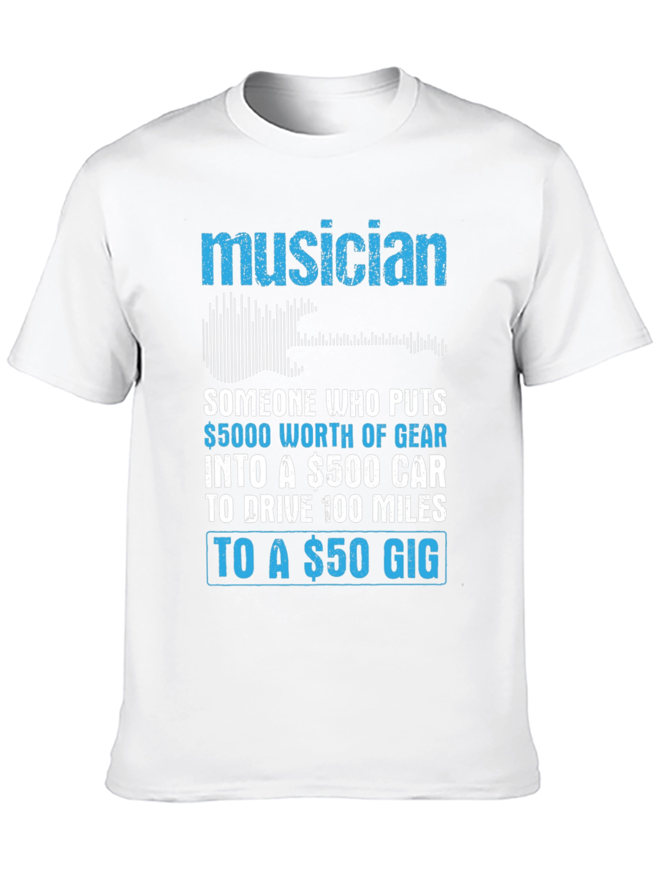 Black Musician Humor T-Shirt: $50 Gig view 10