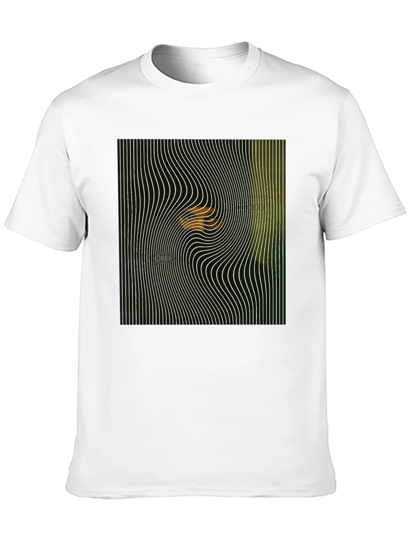 Black Mysterious Eyes Black T-Shirt view 10