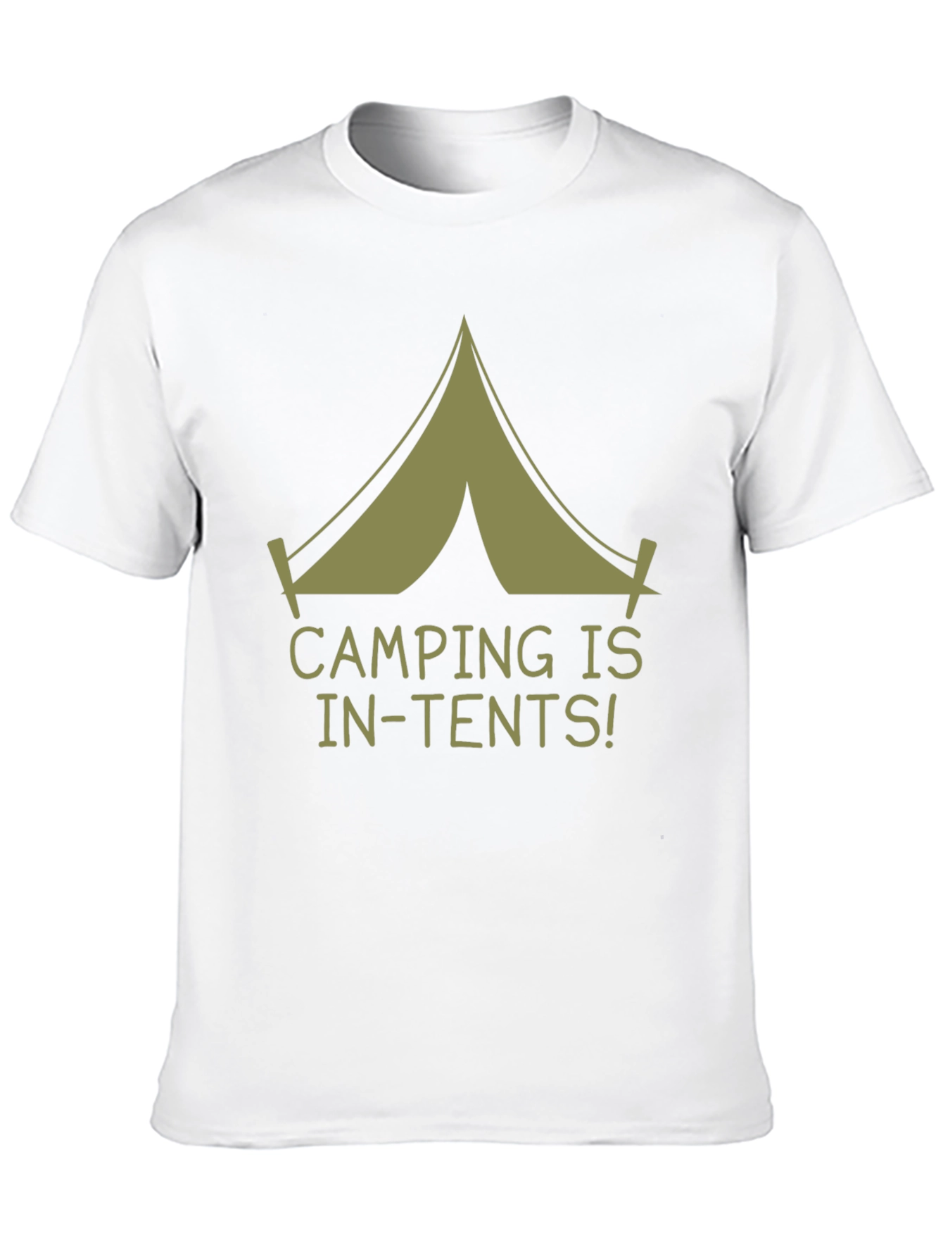 Black Camping Is In-Tents! Graphic Tee view 10