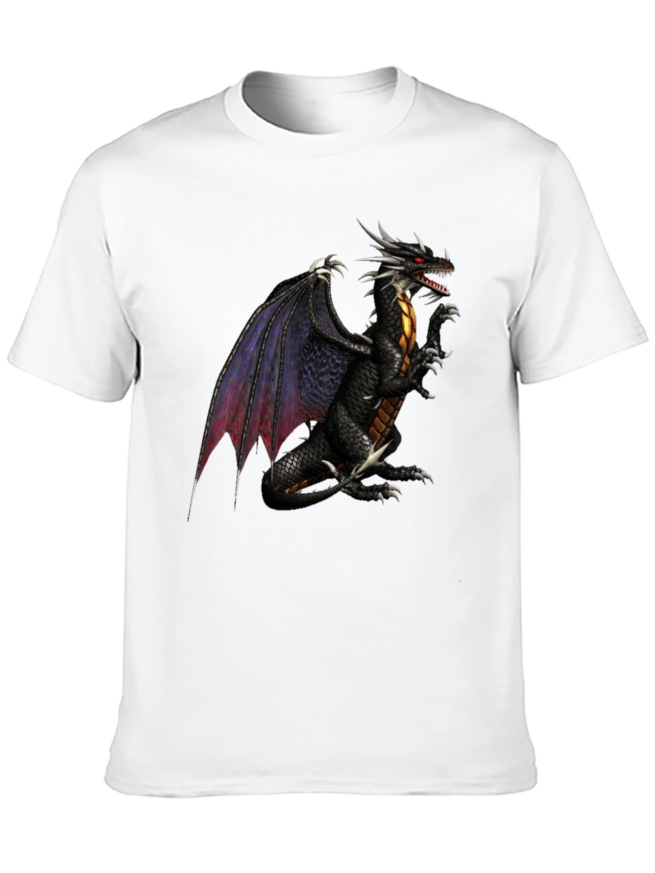Black Dragon Graphic Black T-Shirt view 10