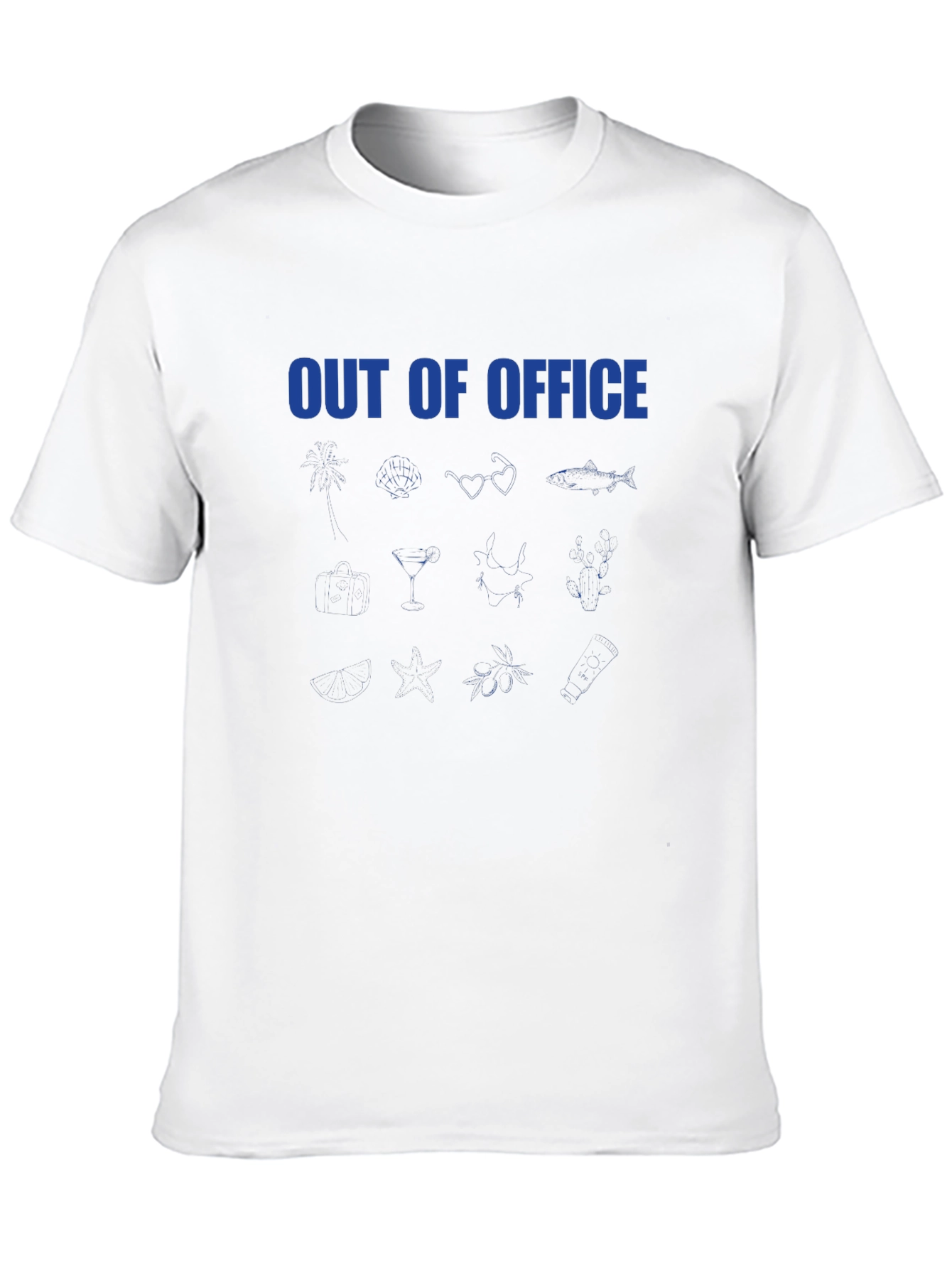 Black Out of Office Black T-Shirt view 10