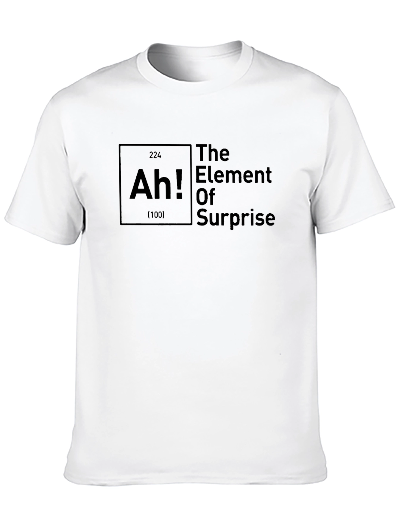 Black The Element of Surprise Black T-Shirt view 10