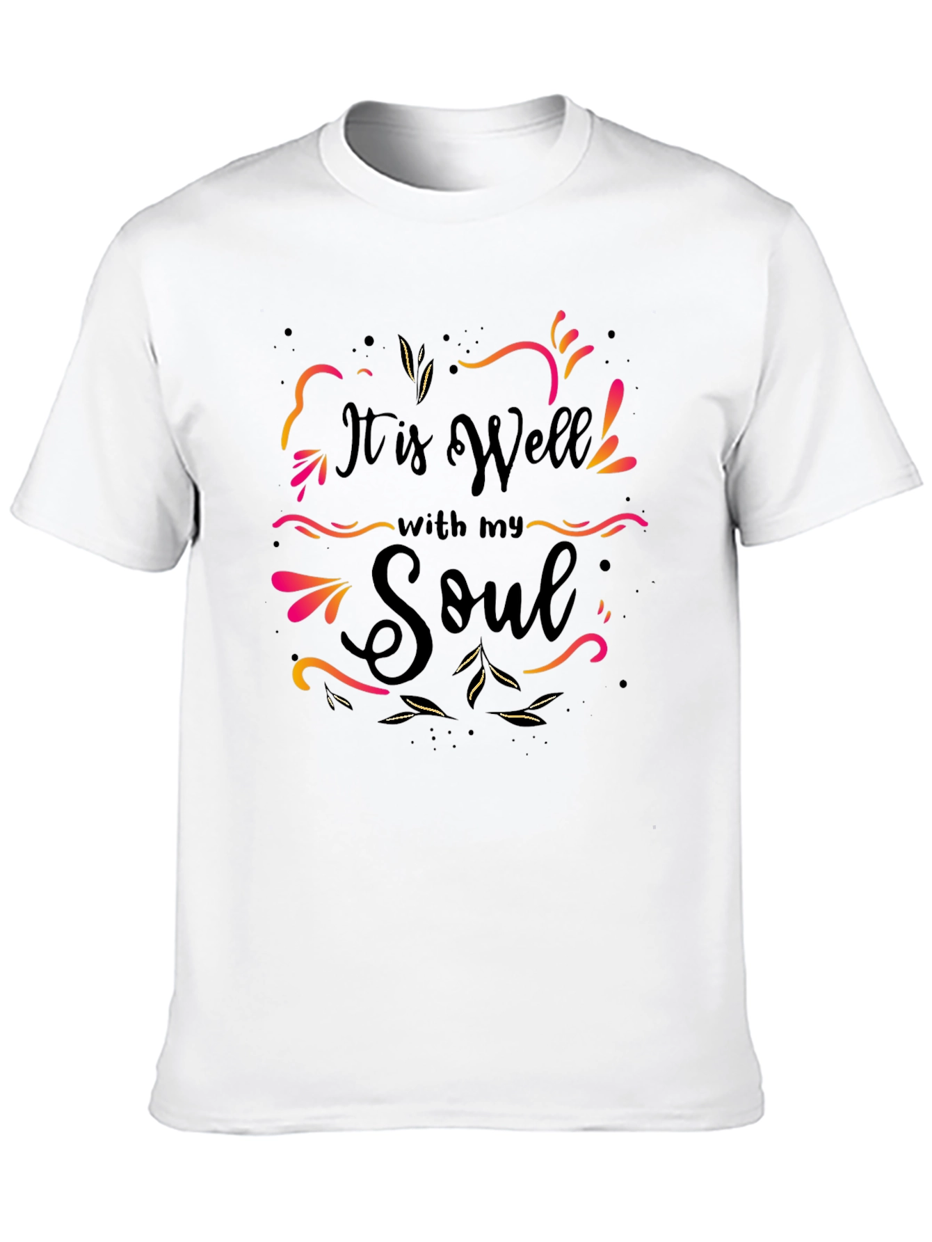 Black It Is Well With My Soul T-Shirt view 10