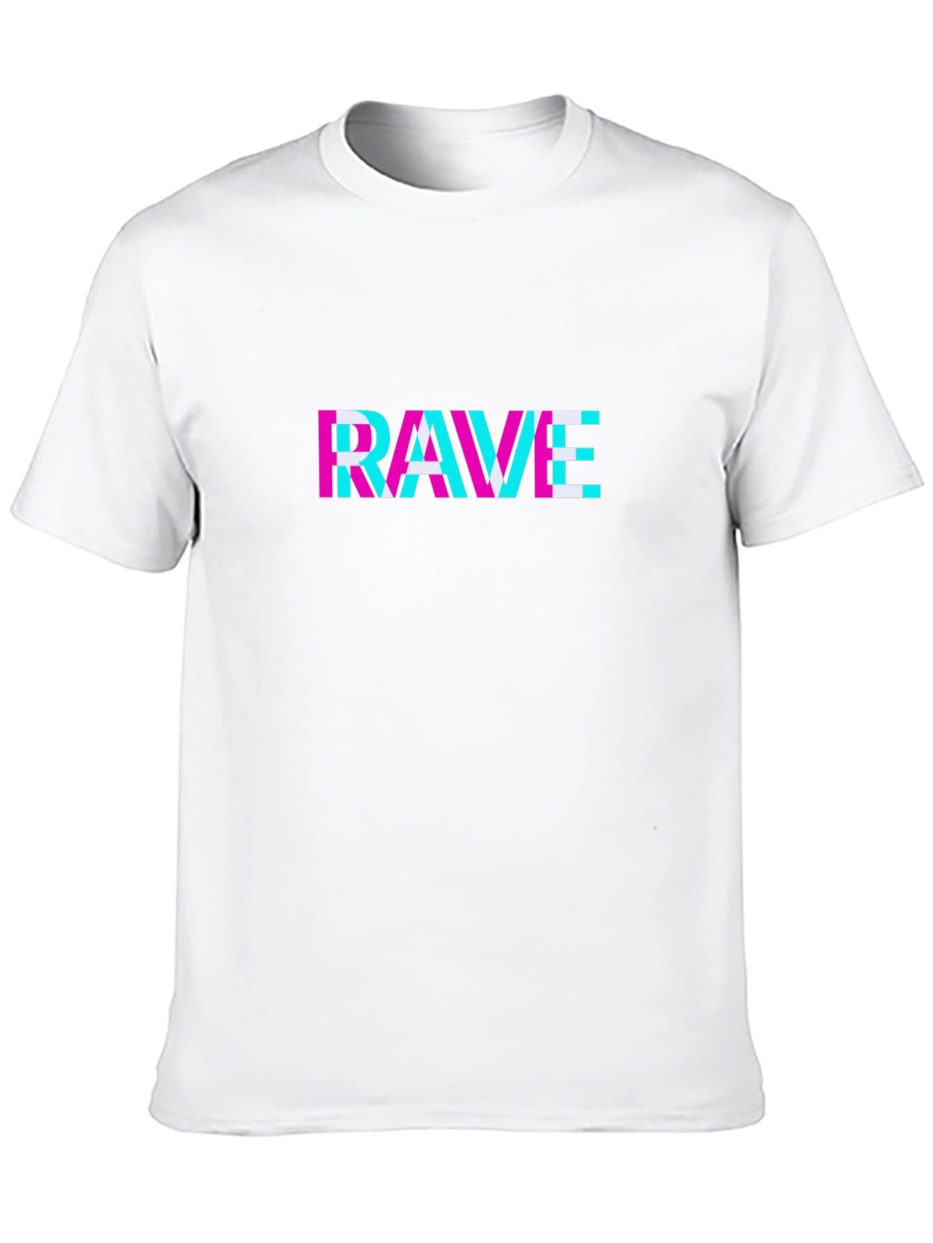Rave Glitch T-Shirt - Funky Party Wear - 10