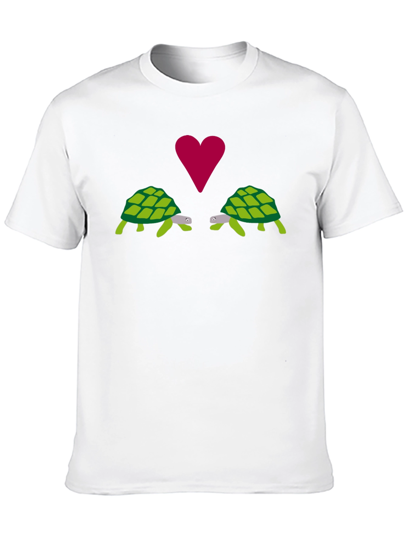 Black Turtle Love Graphic Tee - Soft Cotton Blend view 10