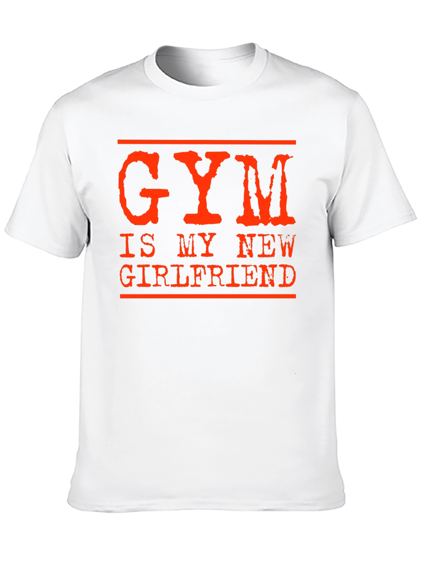 Black Gym is My New Girlfriend Graphic Tee view 10