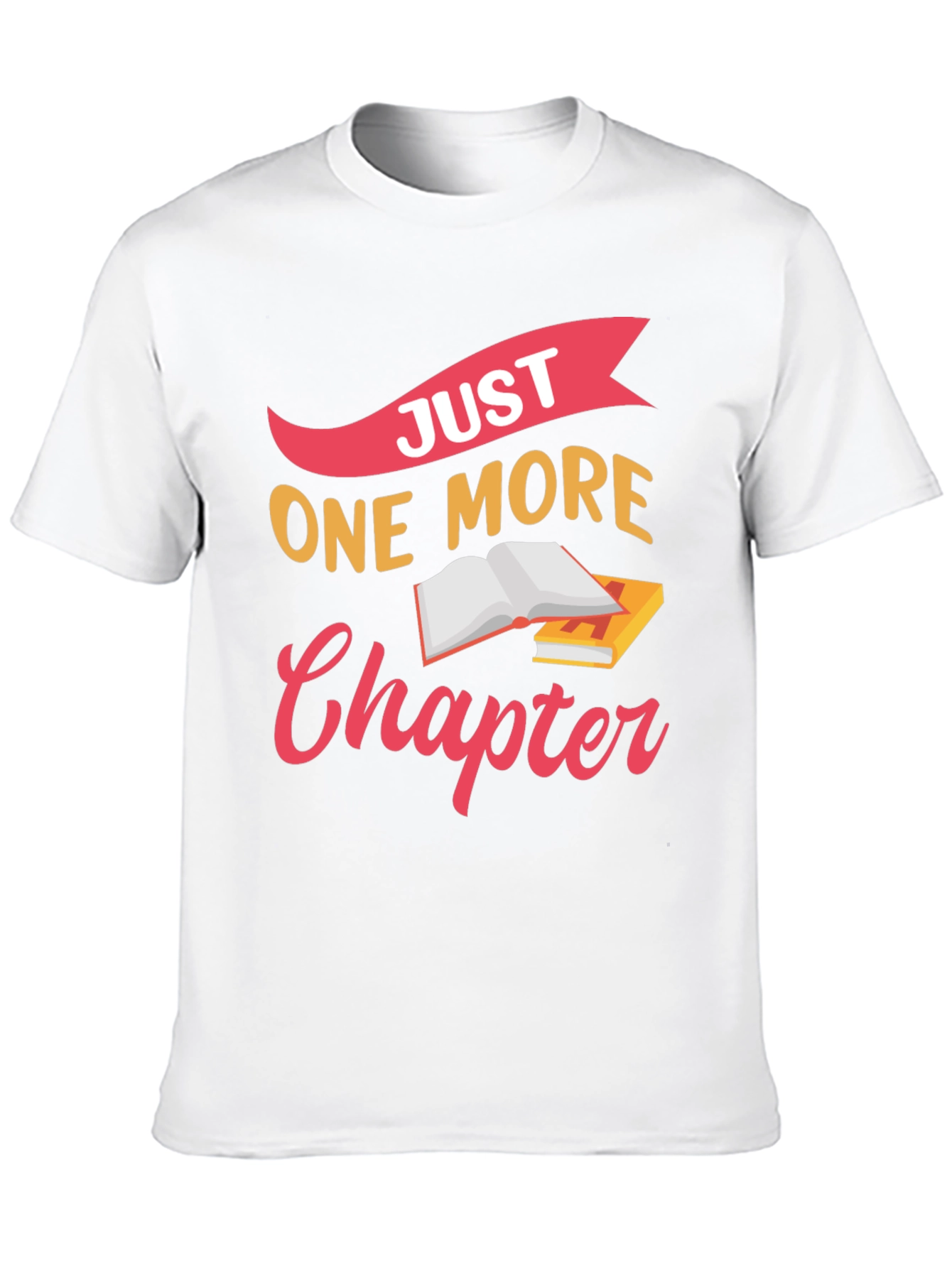 Black Just One More Chapter T-Shirt view 10