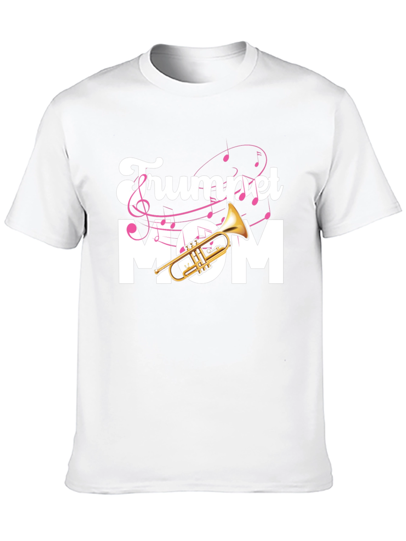 Black Trumpet Mom Graphic Tee view 10