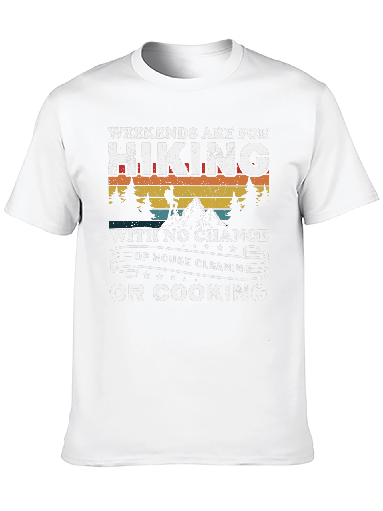 Black Weekend Hiking Graphic Tee view 10