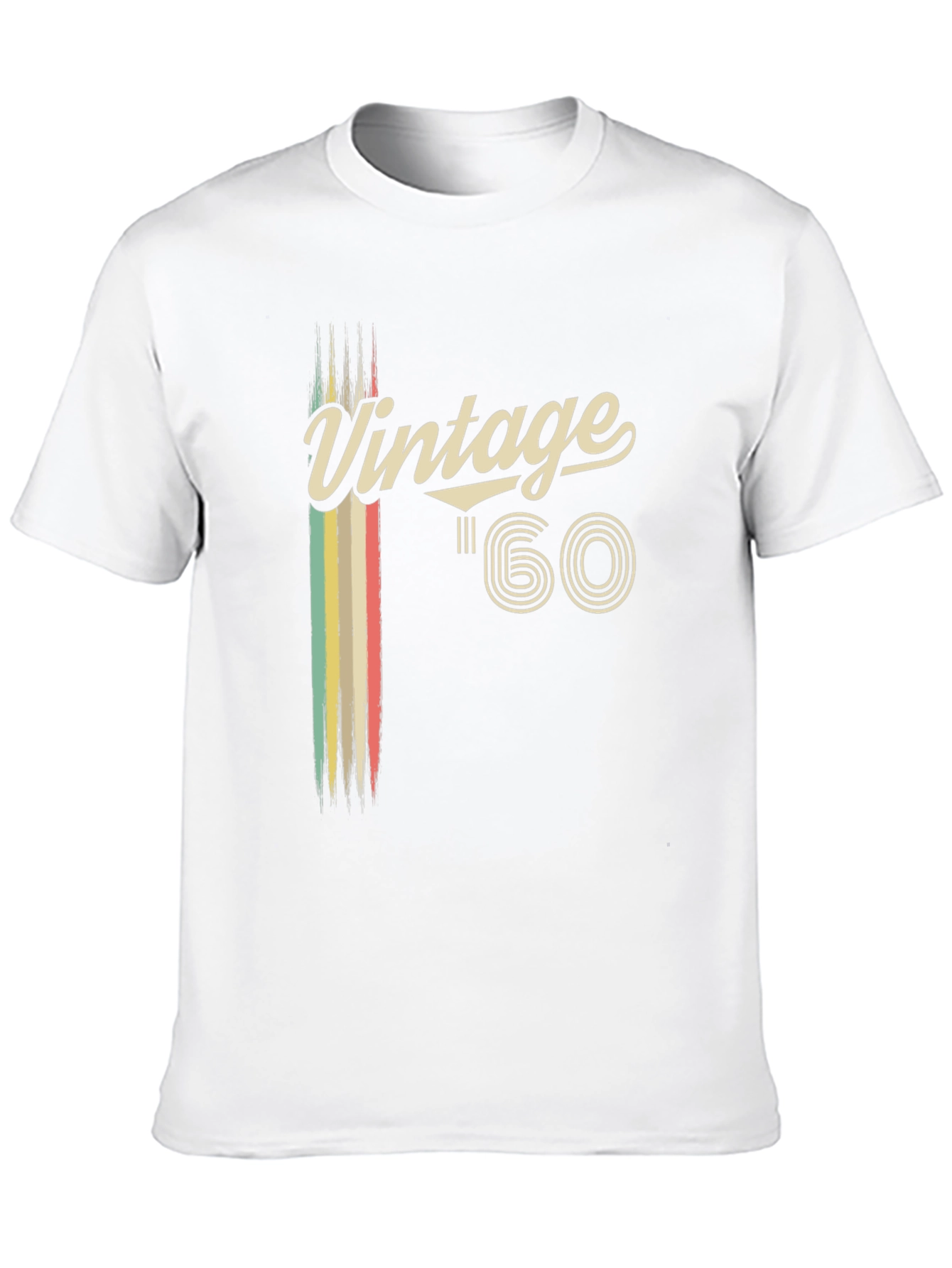Black Vintage 60 T-Shirt - Retro Style view 10