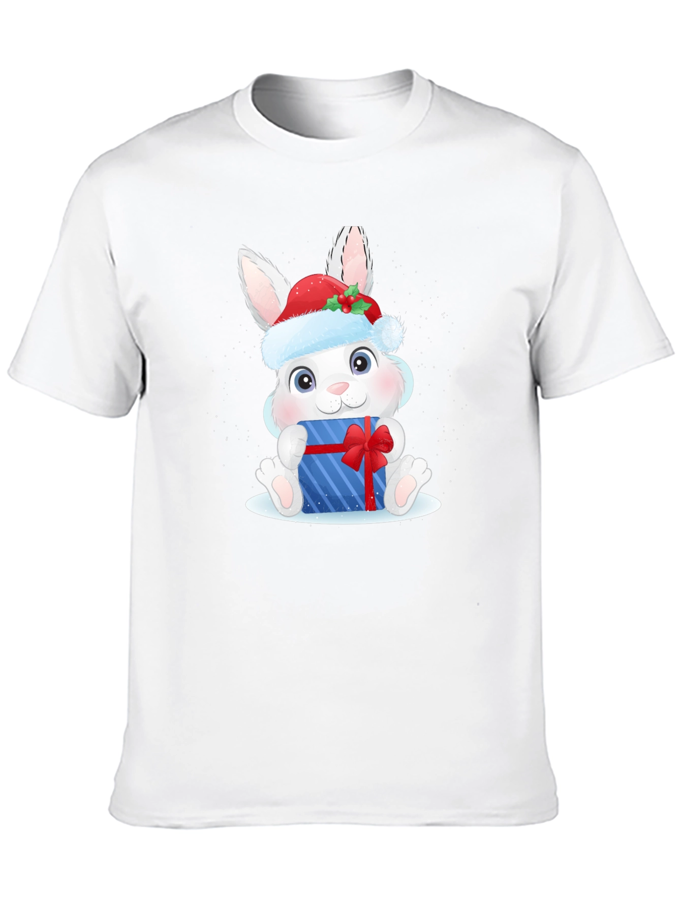 Black Festive Bunny T-Shirt view 10