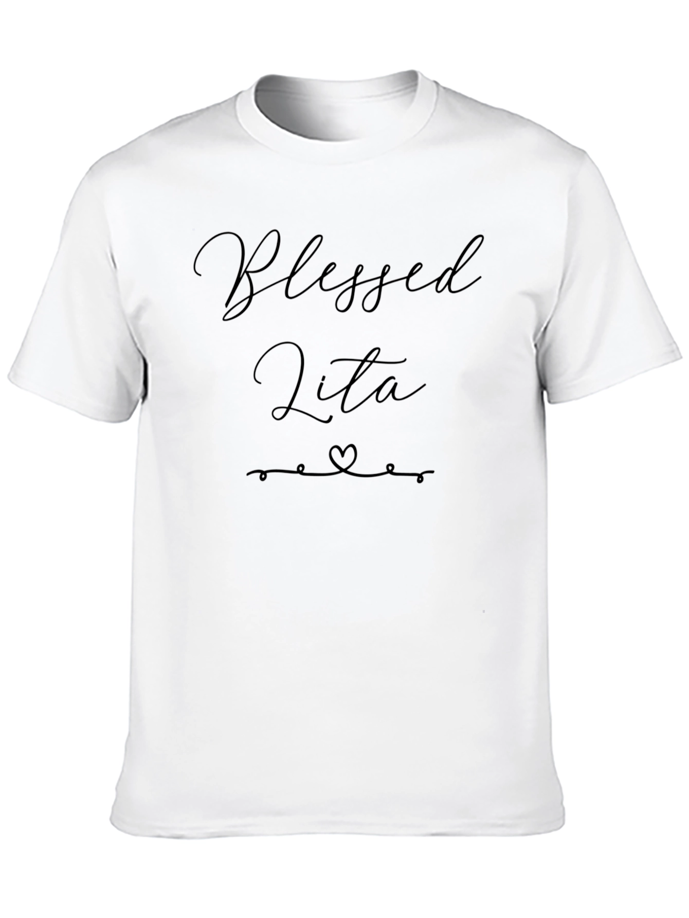 Black Blessed Lita Black T-Shirt - Stylish & Comfortable view 10