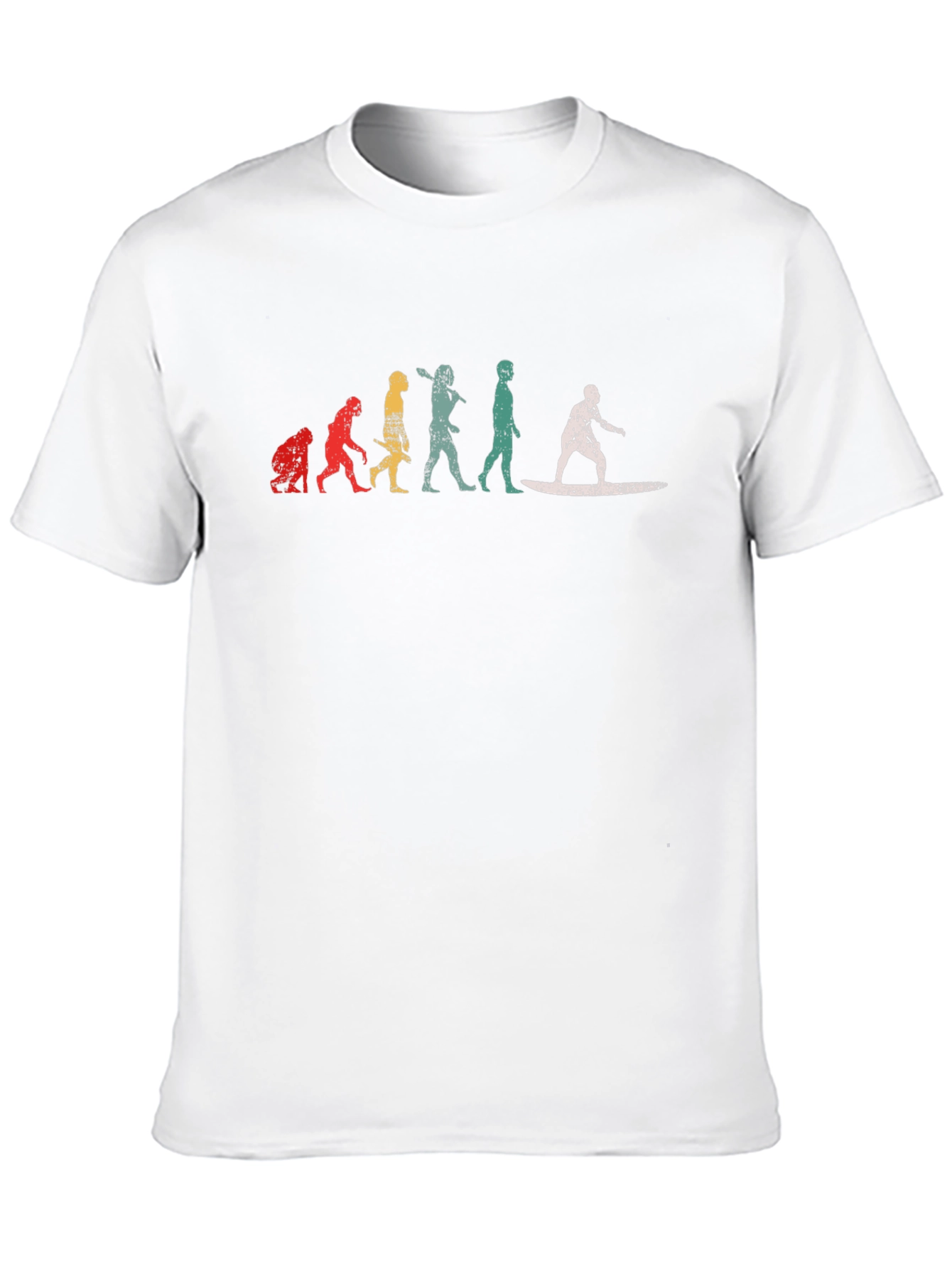 Black Evolution of Surfing T-Shirt view 10