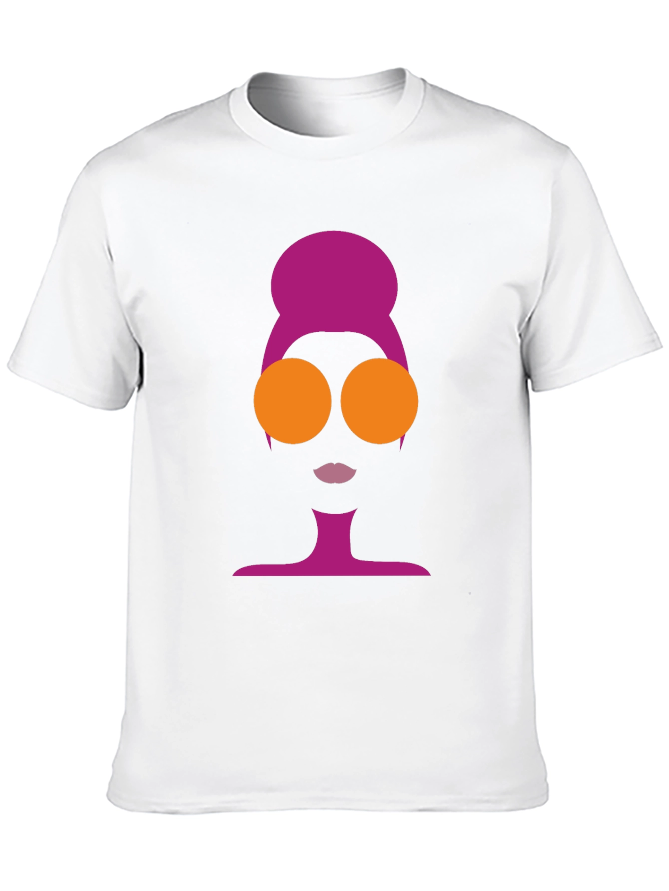 Black Stylish Retro Silhouette Graphic Tee view 10