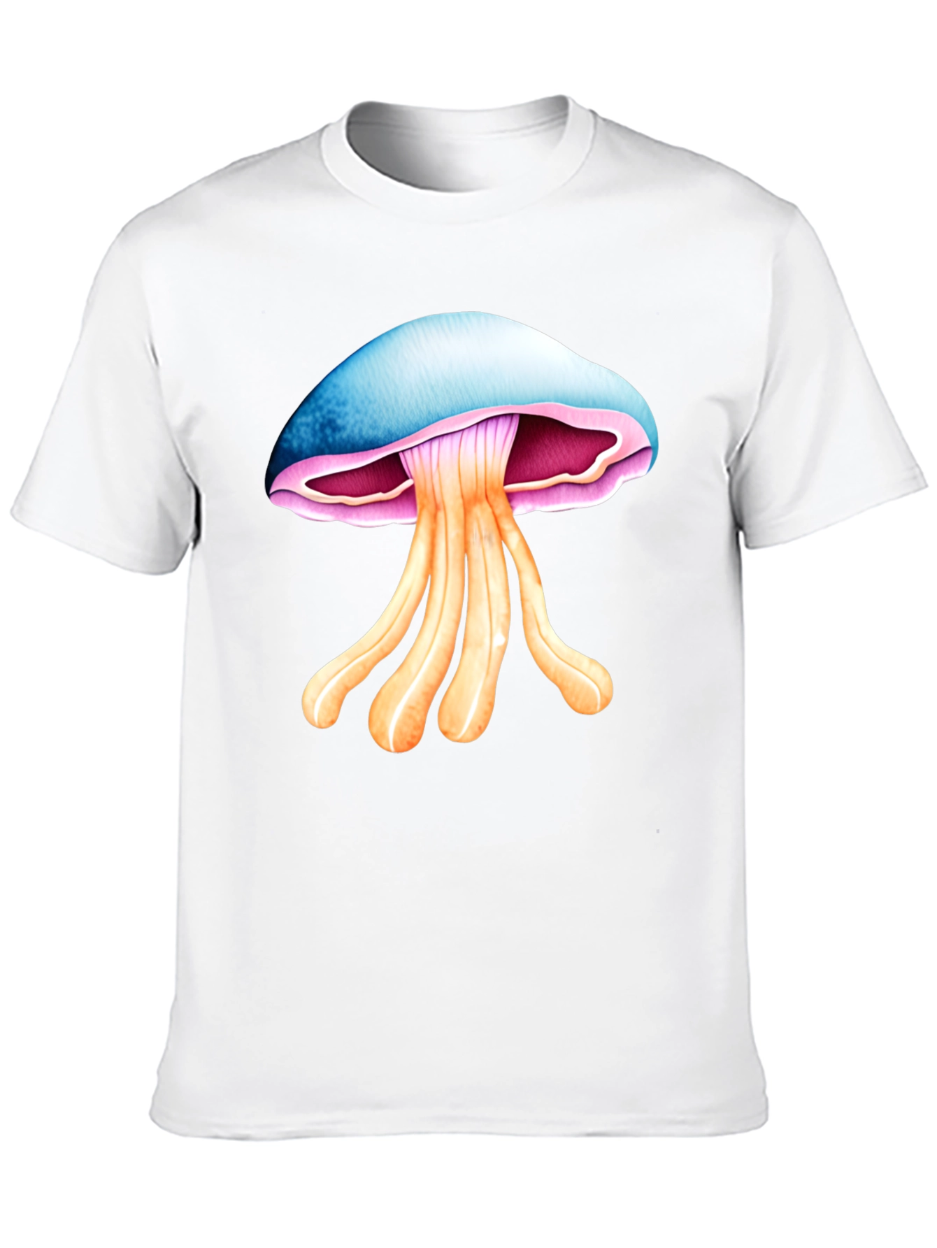 Black Mushroom Graphic Tee - Unique Design, Soft Cotton view 10