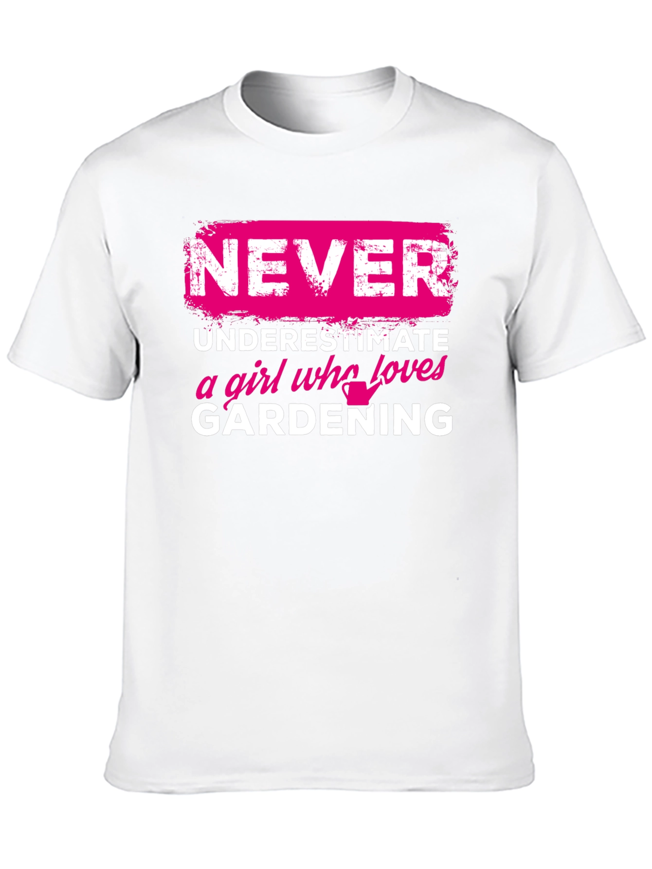 Black Gardening Girl T-Shirt: Never Underestimate view 10