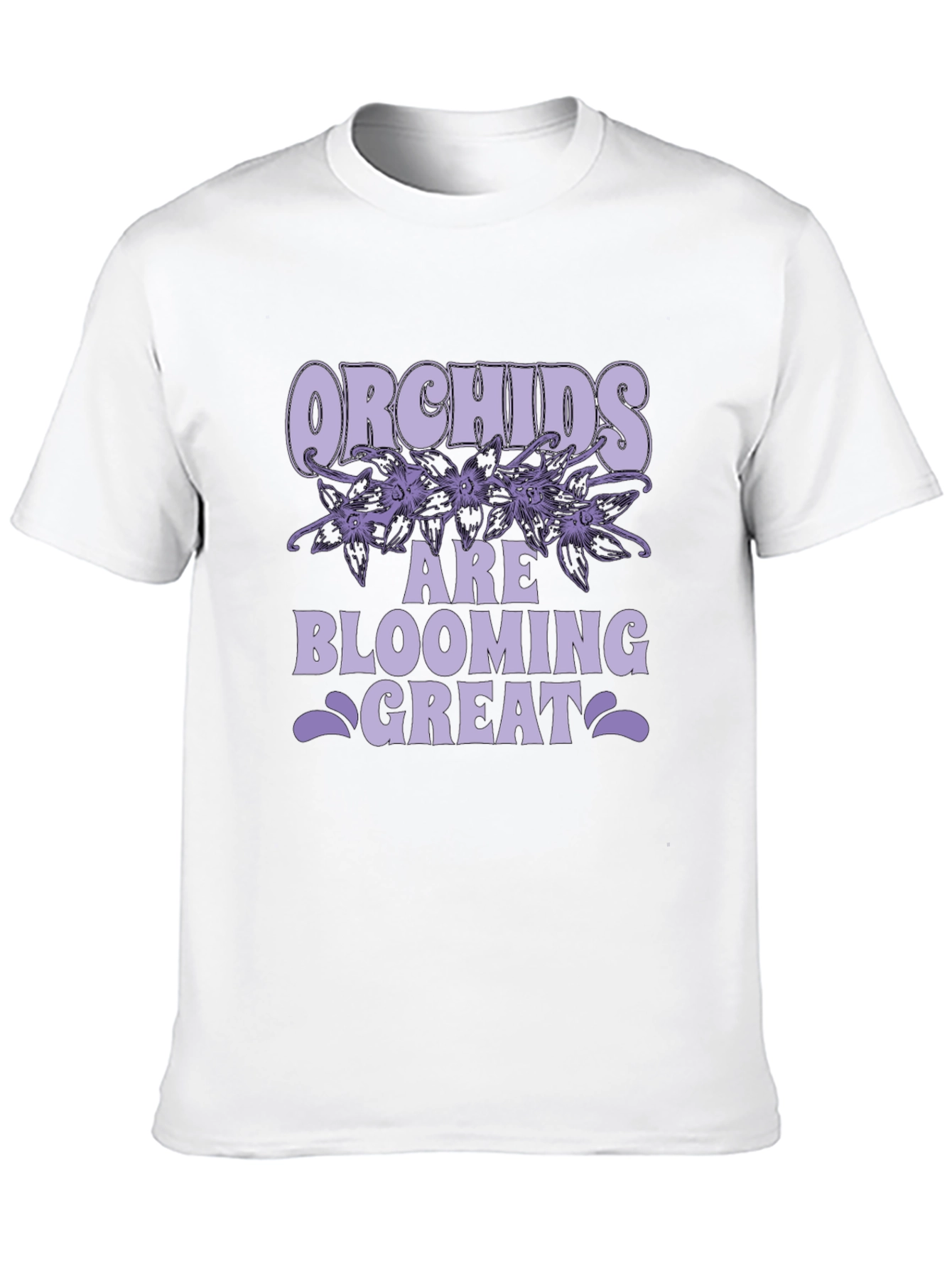 Black Orchids Are Blooming Great T-Shirt view 10