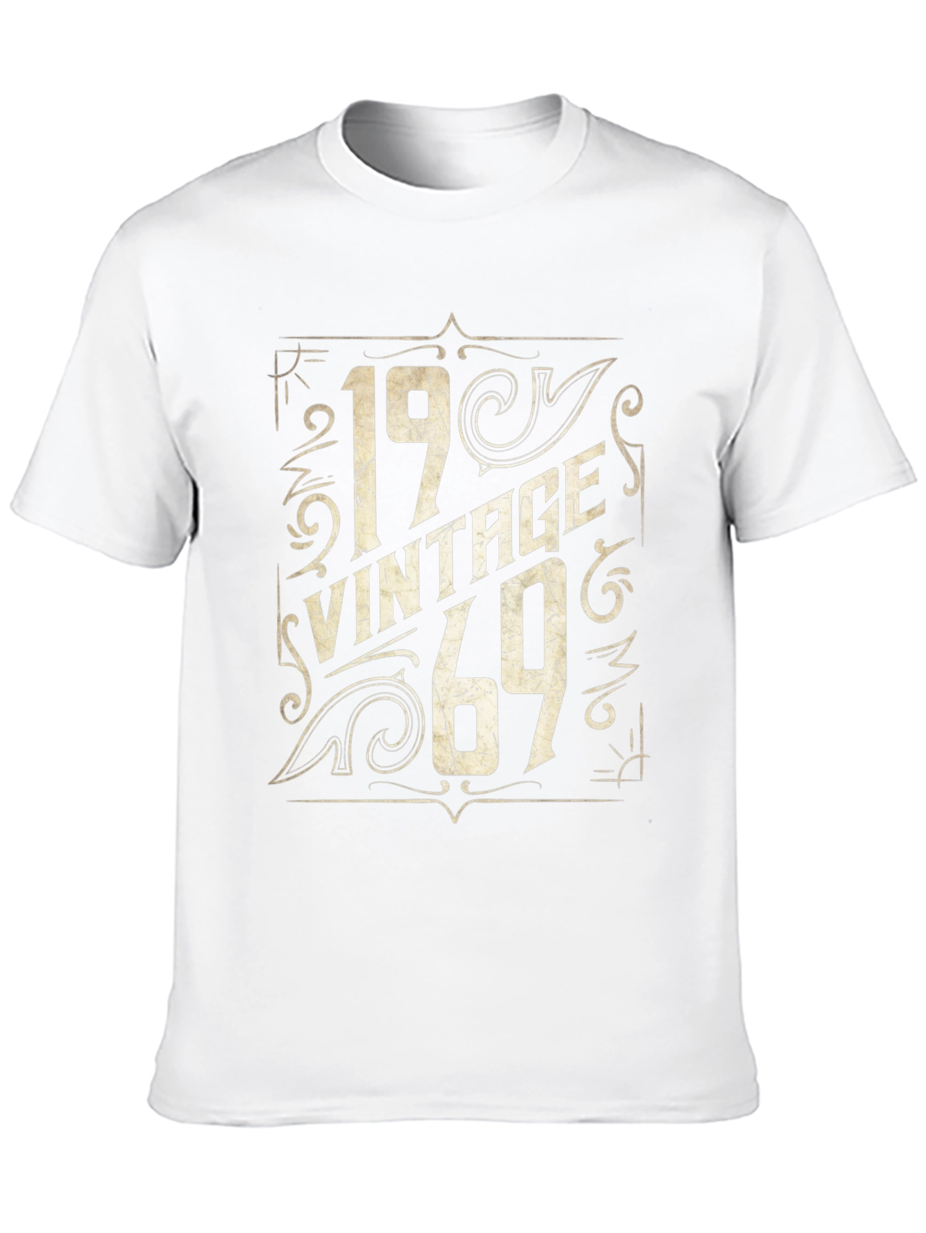 Black Vintage 1969 Graphic T-Shirt - Retro Birthday Tee view 10