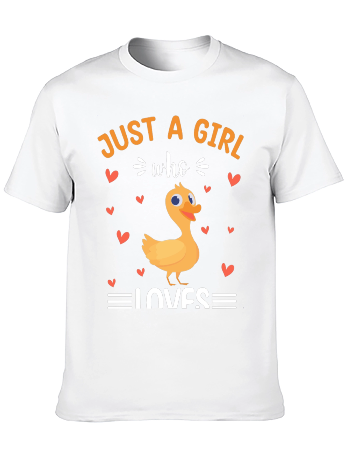 Black Girl Who Loves Ducks T-Shirt: Cute Animal Tee view 10