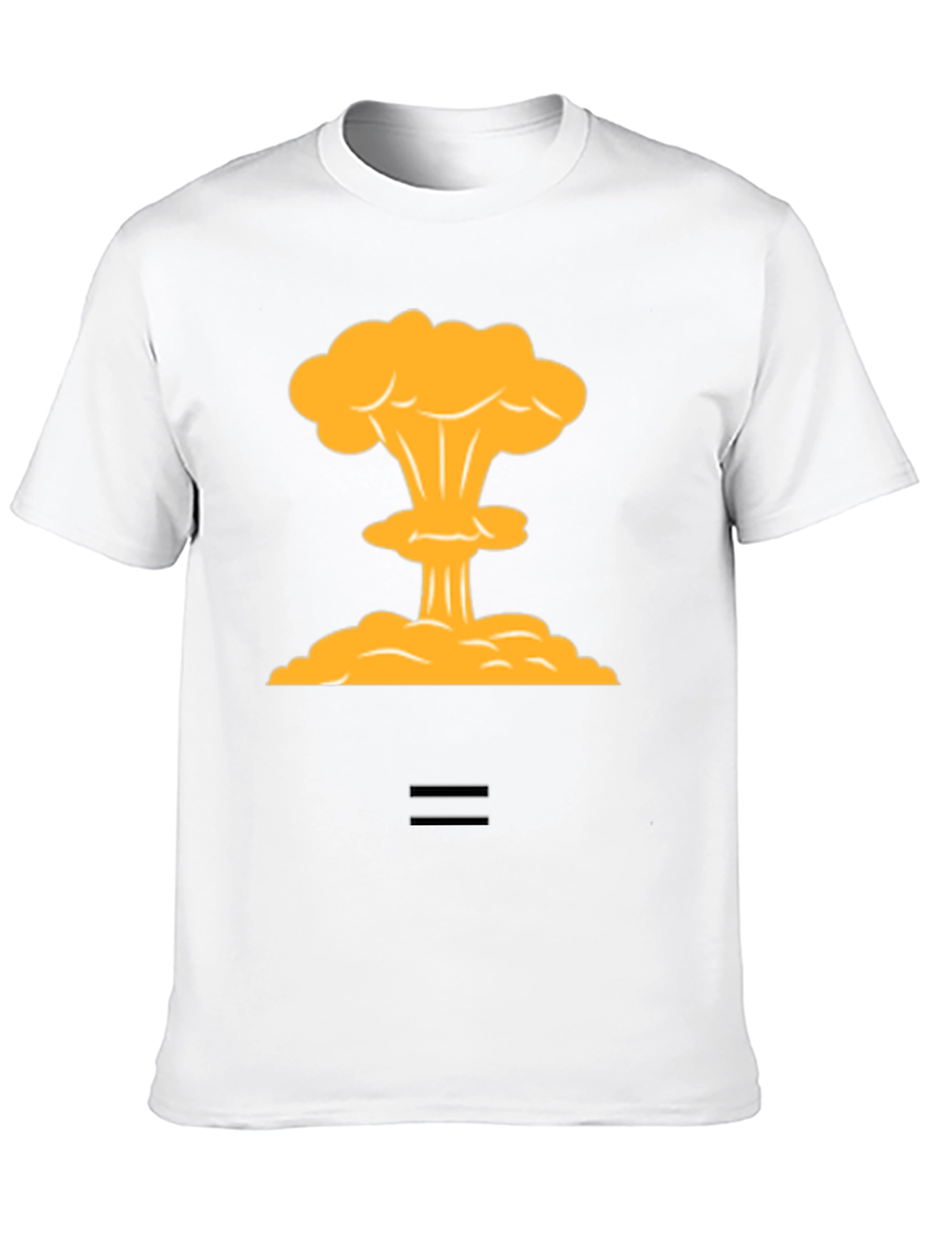 Black Atomic Blast Tee - Statement Graphic T-Shirt view 10